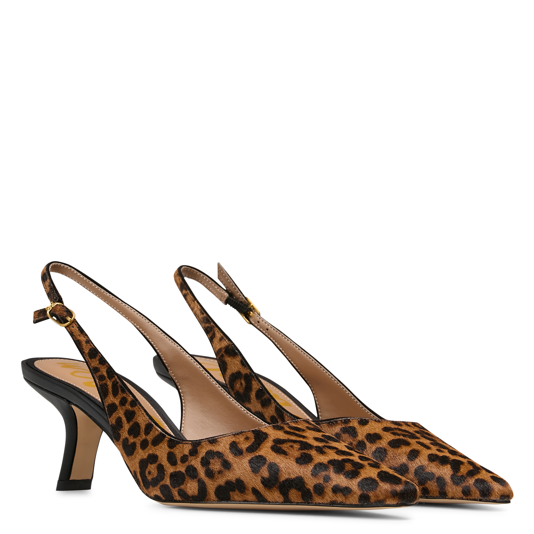 Leopard-Ponyleder-Pumps SAM EDELMAN Mehrfarbig