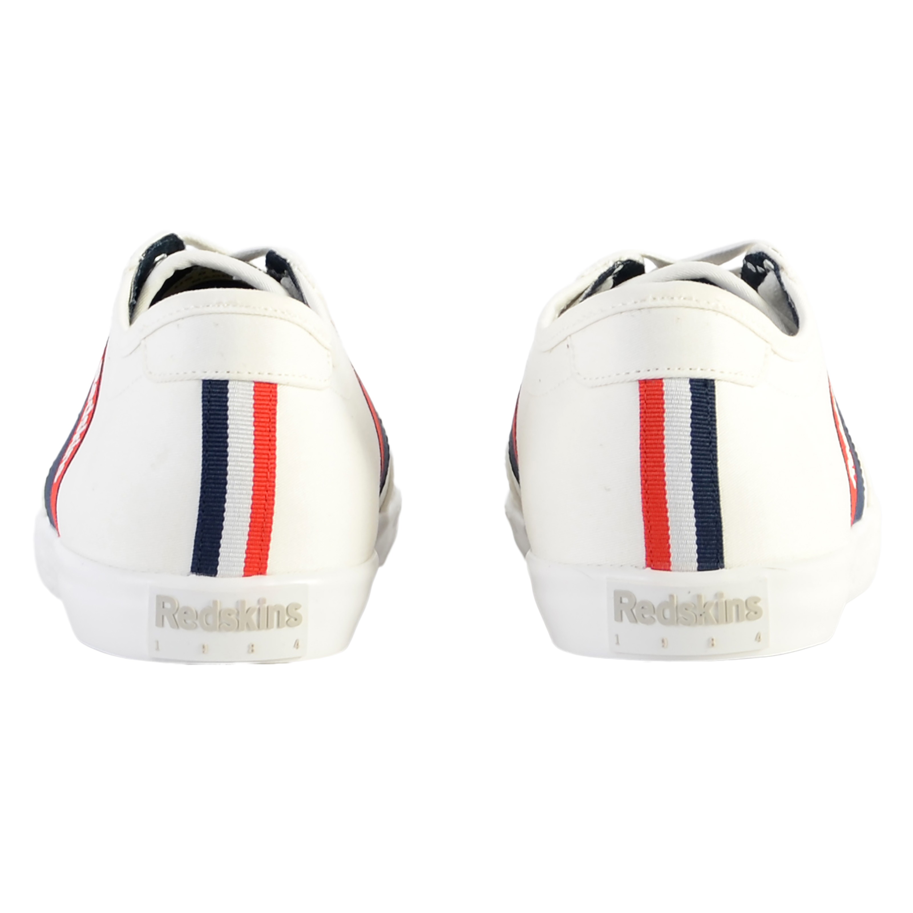 Basket à lacets  rocher REDSKINS Blanc