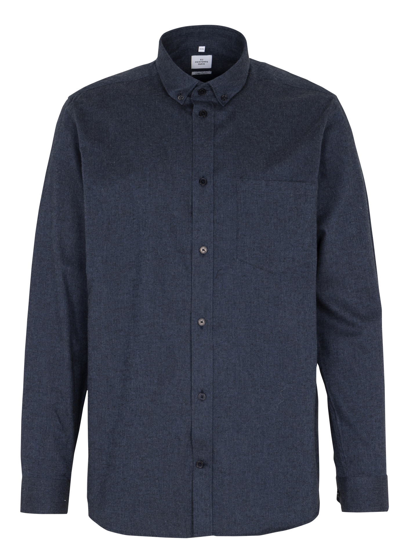 Dakota regular-fit cotton shirt AU PRINTEMPS PARIS Blue