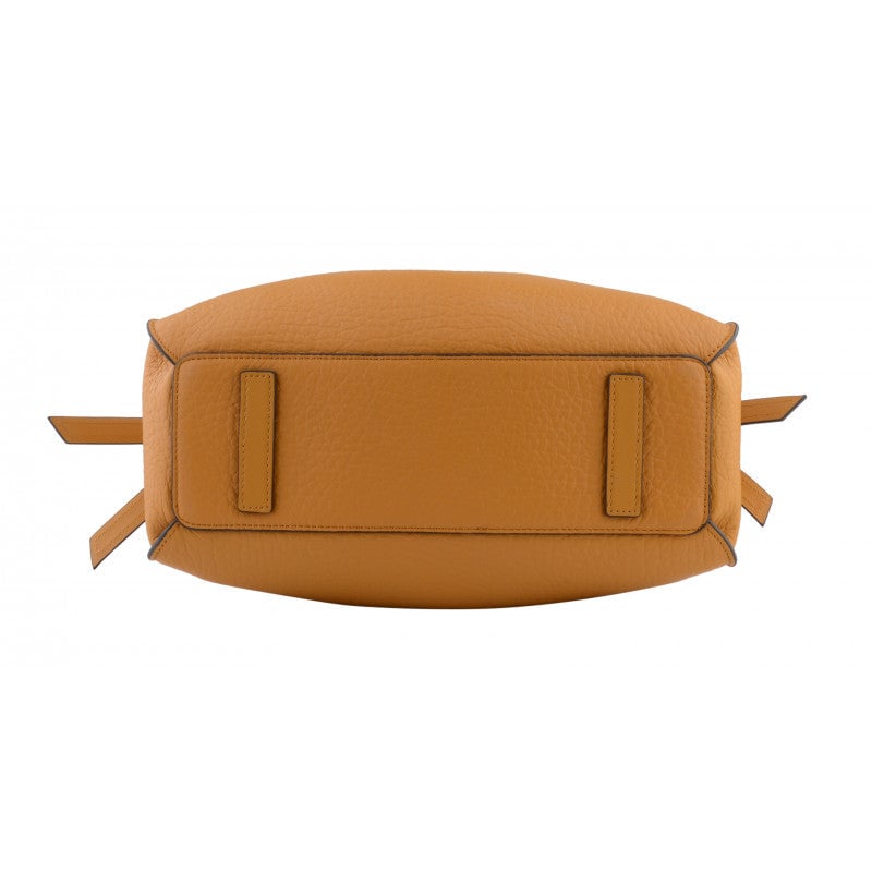 Shoulder bag - cowhide leather POURCHET Red