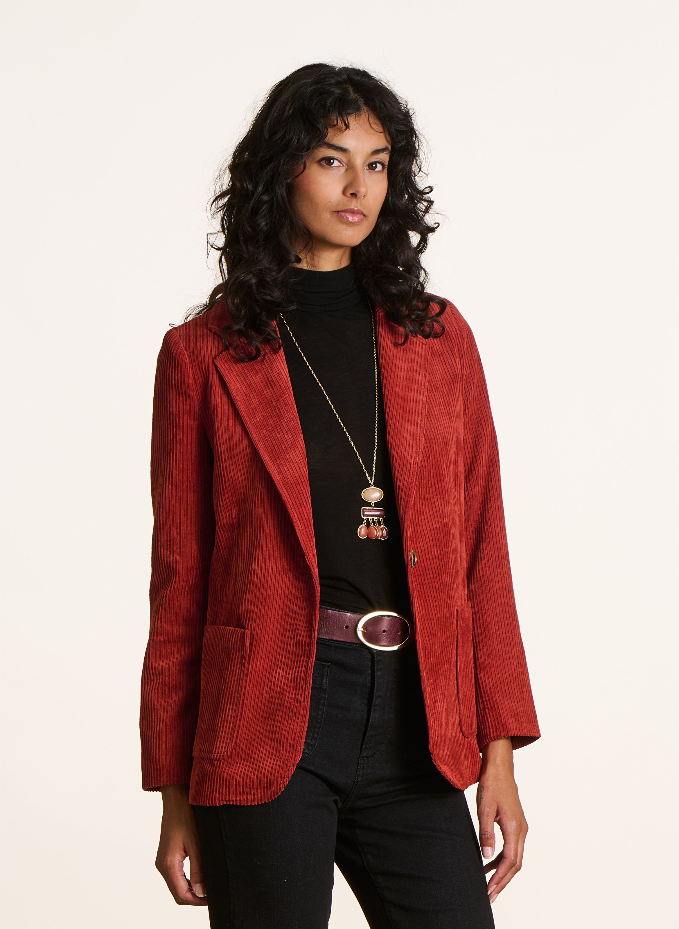 Corduroy suit jacket LA FEE MARABOUTEE