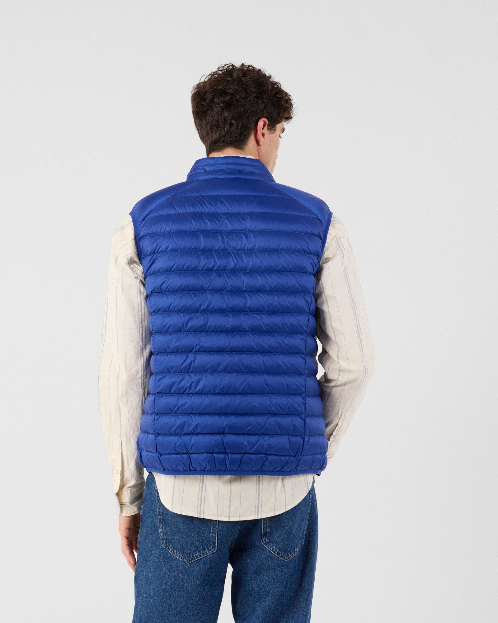 Sleeveless puffer jacket Tom JOTT Blue