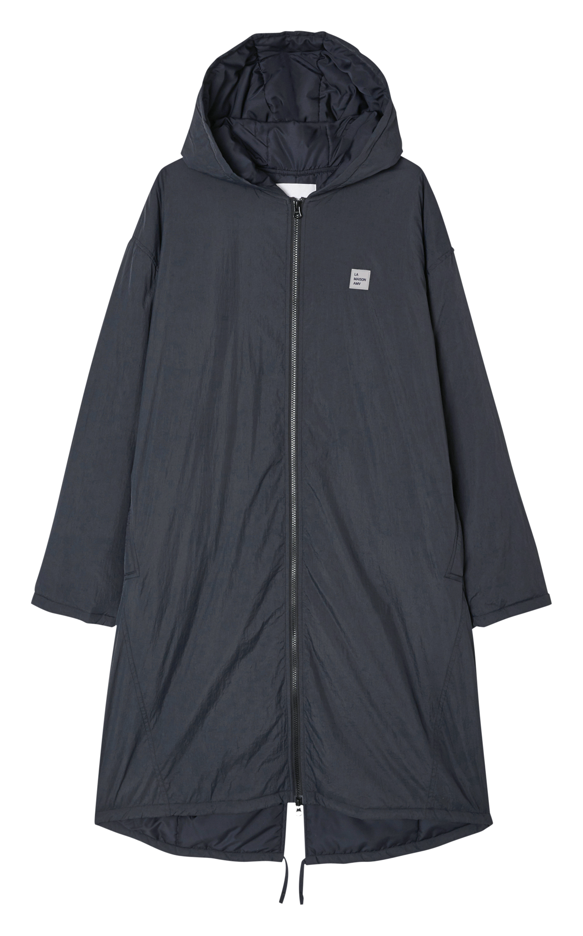 Parka col montant ample AMERICAN VINTAGE Noir