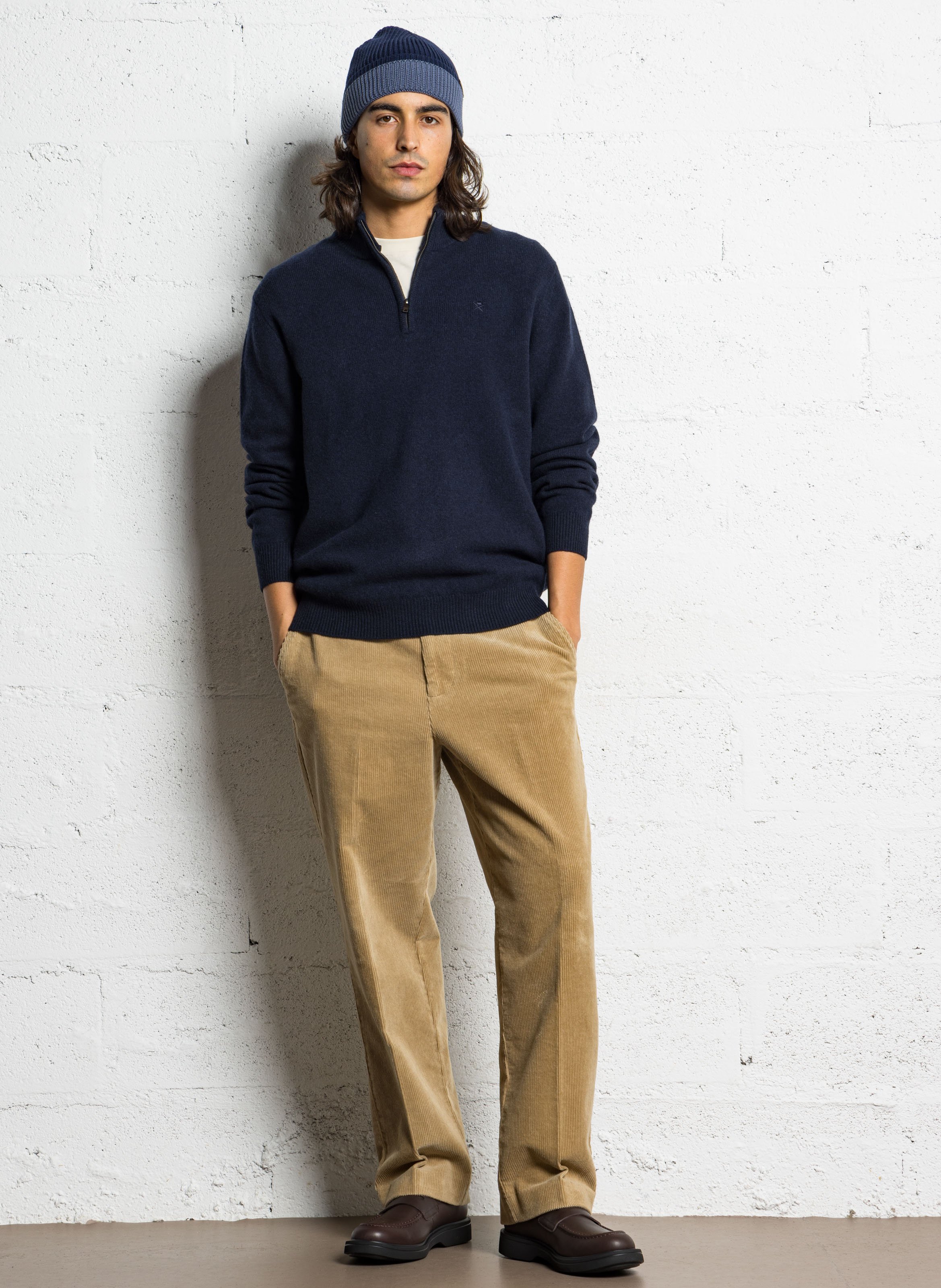 Mocassins à enfiler en cuir CAMPER Marron