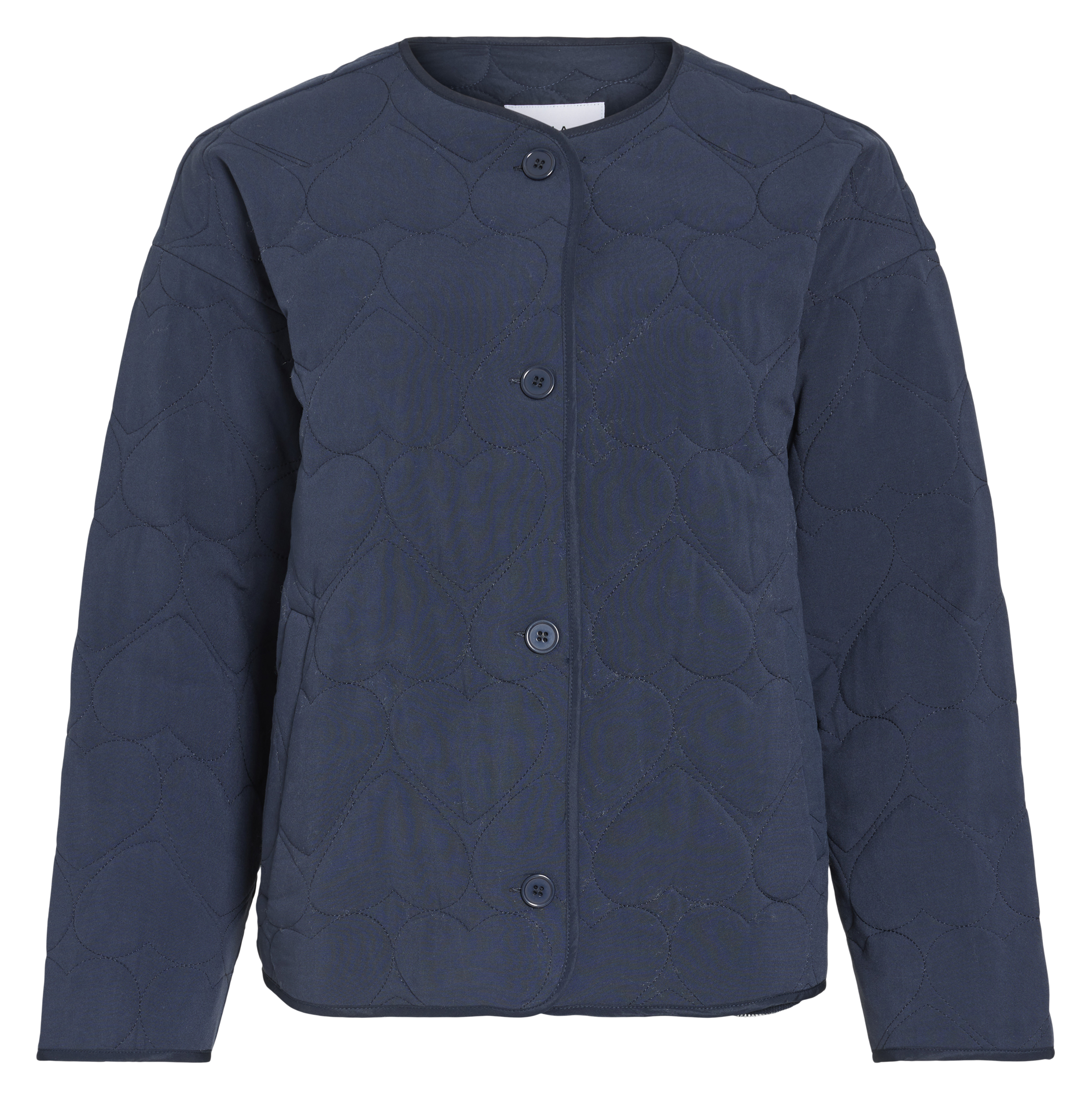 Veste col rond  VILA Bleu