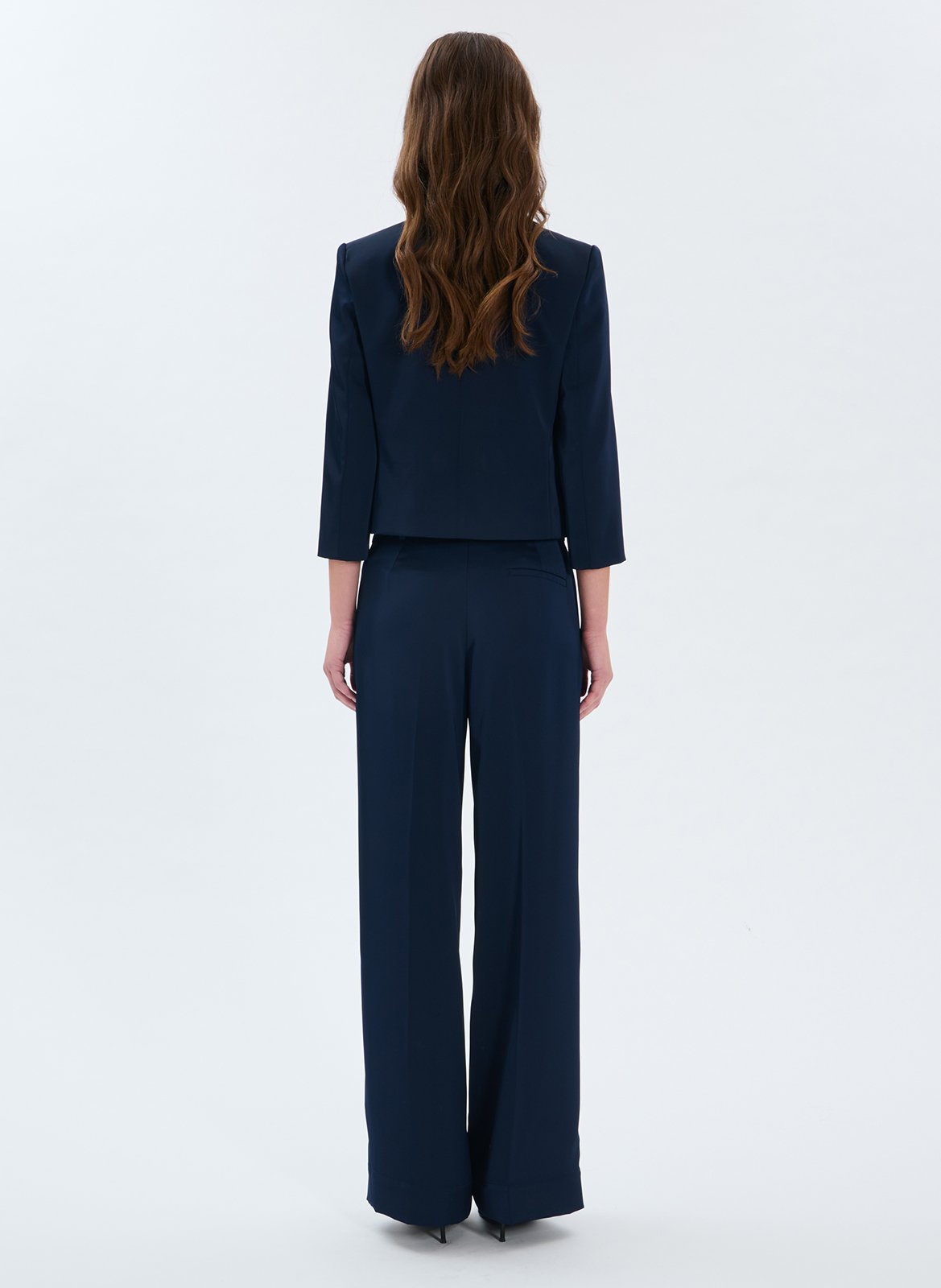 Kort aansluitend jasje ZAPA Blauw