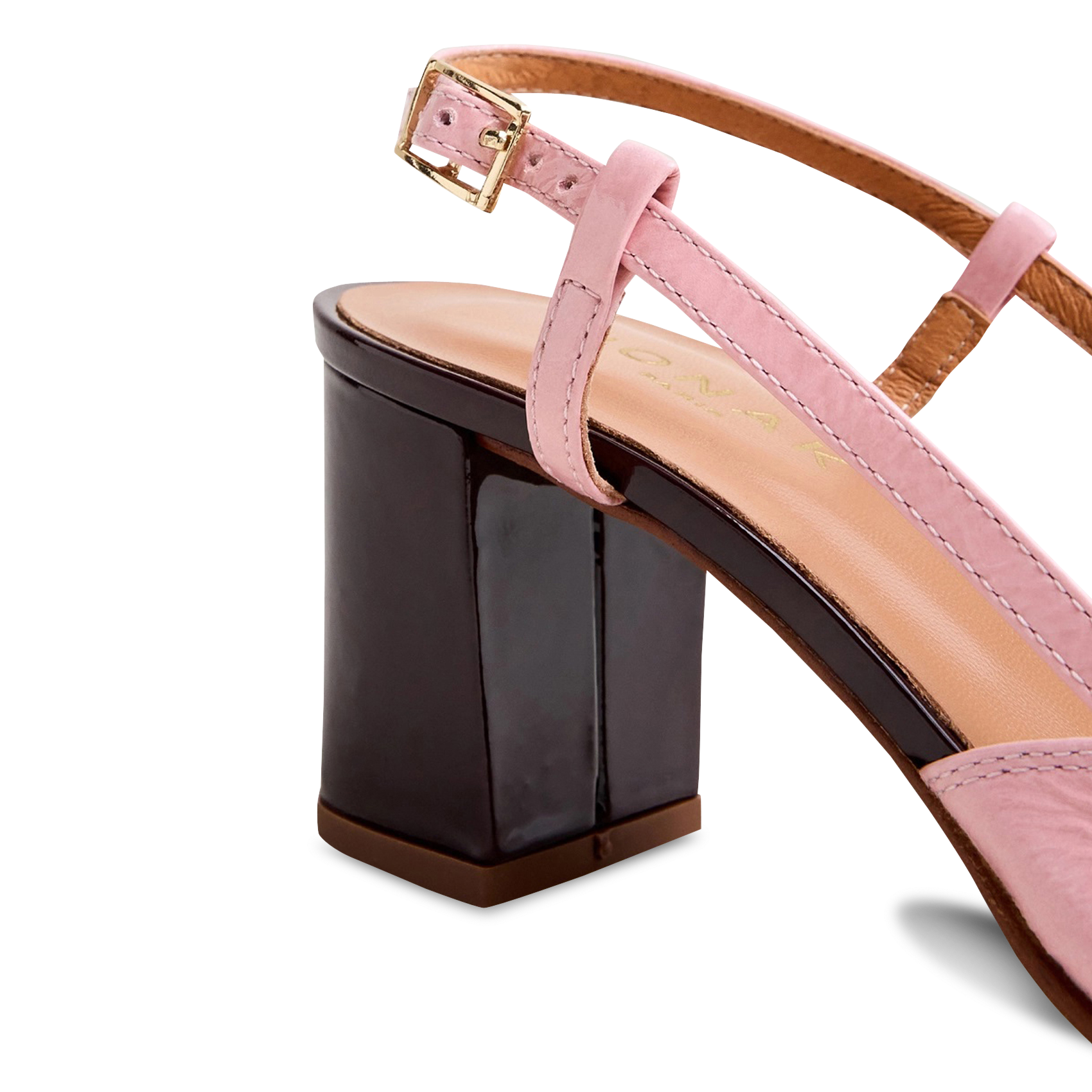 Babies en cuir JONAK Rose