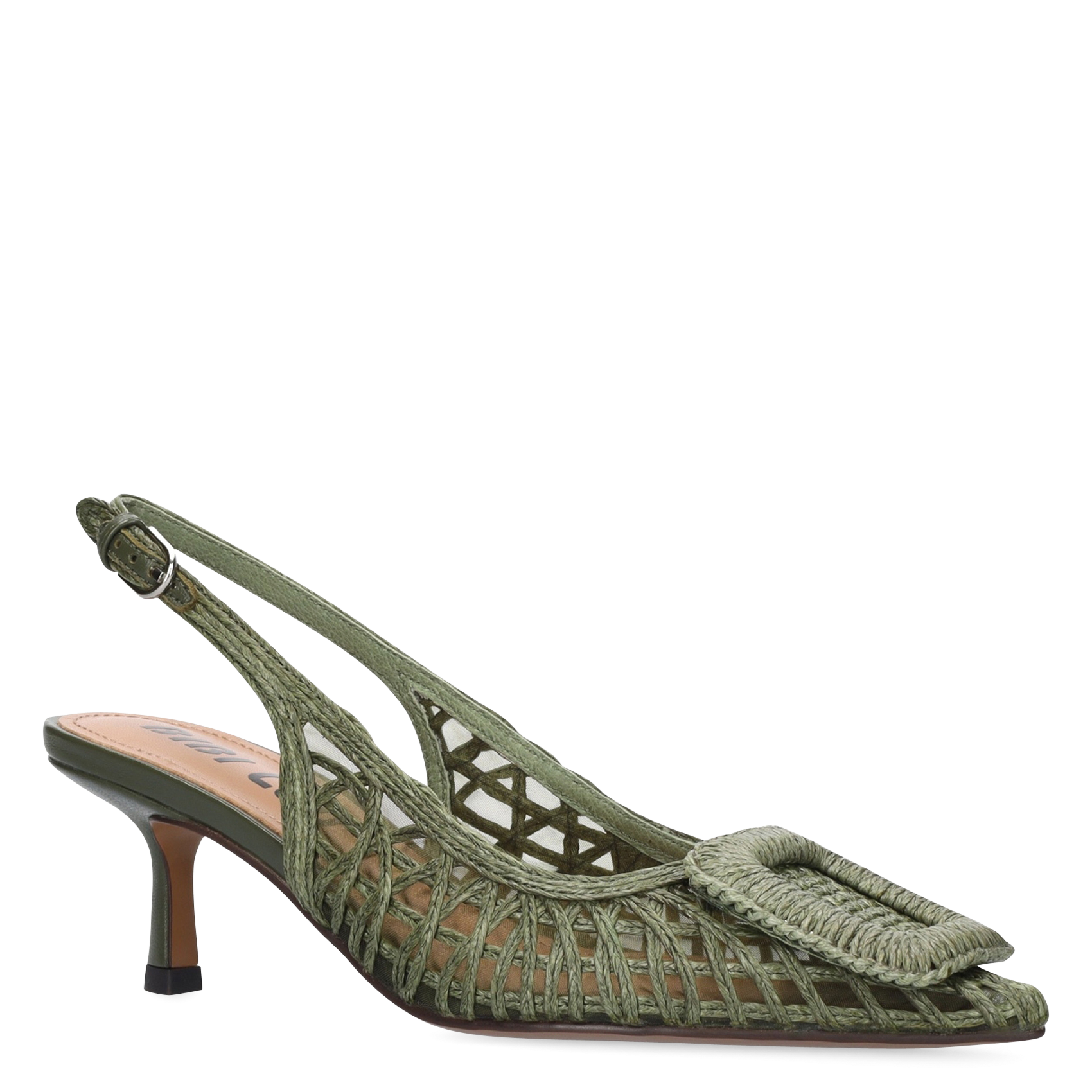 Geflochtene Pumps BIBI LOU Khaki