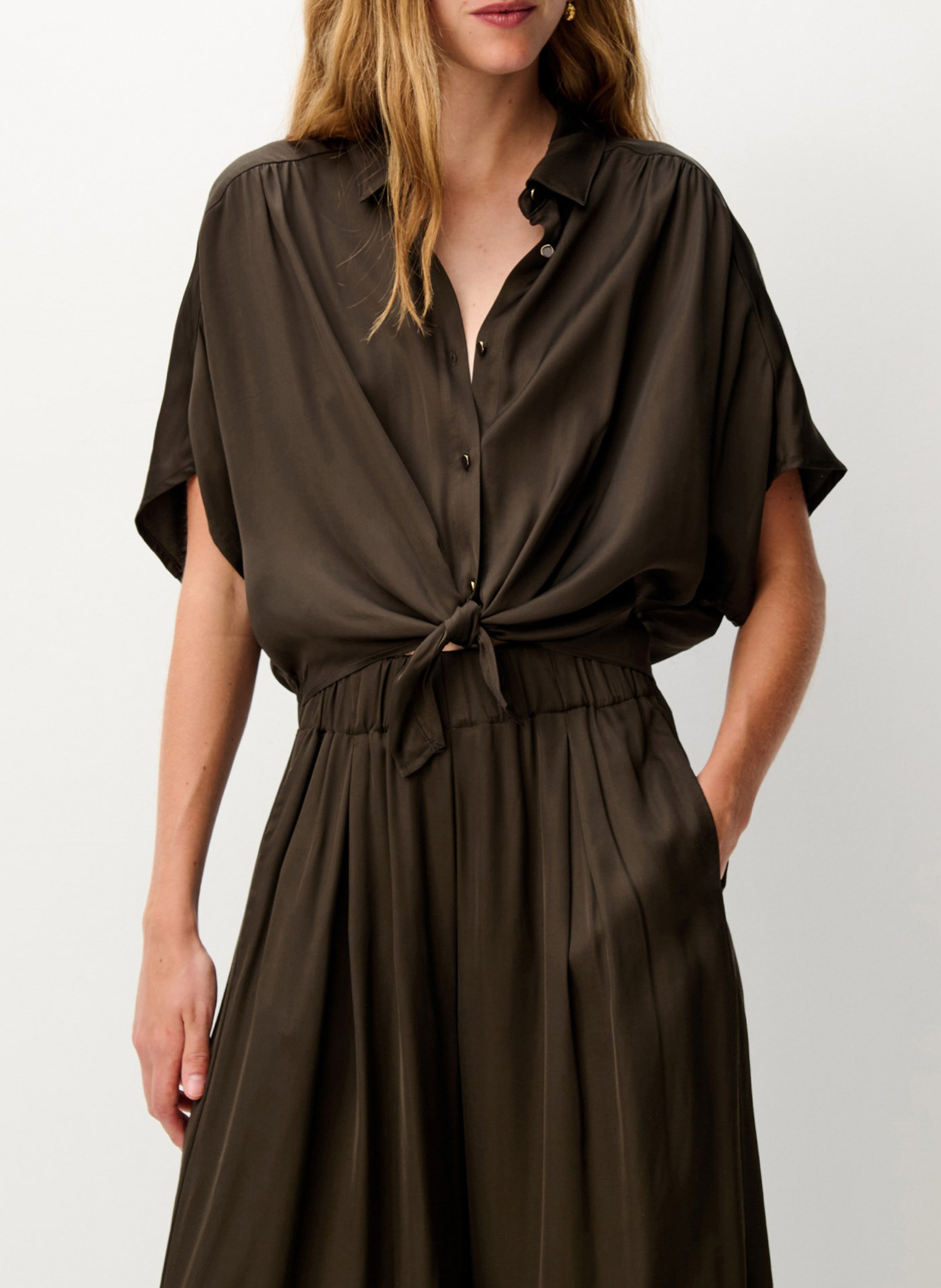 Chemise droite col classique SESSUN