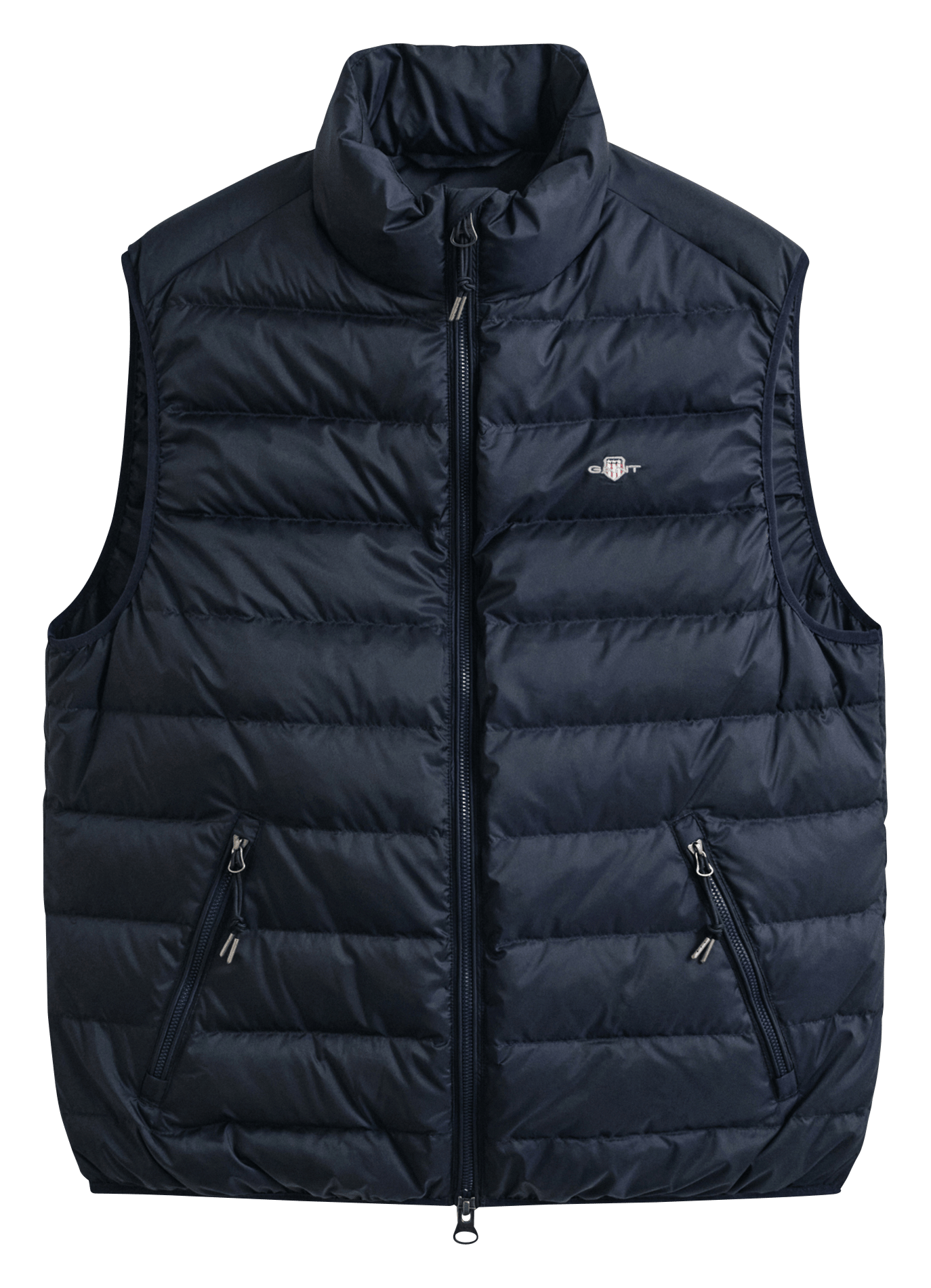 Veste sans manches droite col montant matelassée GANT Bleu