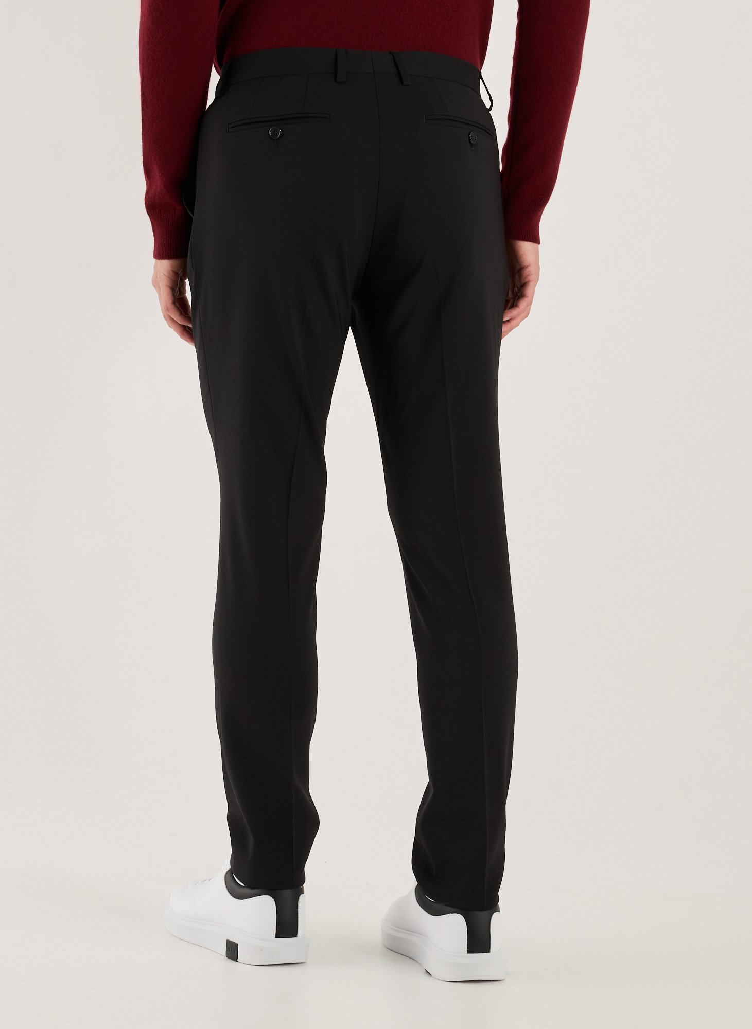 Pantalon dostum-s in blended wool dostum-s p AU PRINTEMPS PARIS Black