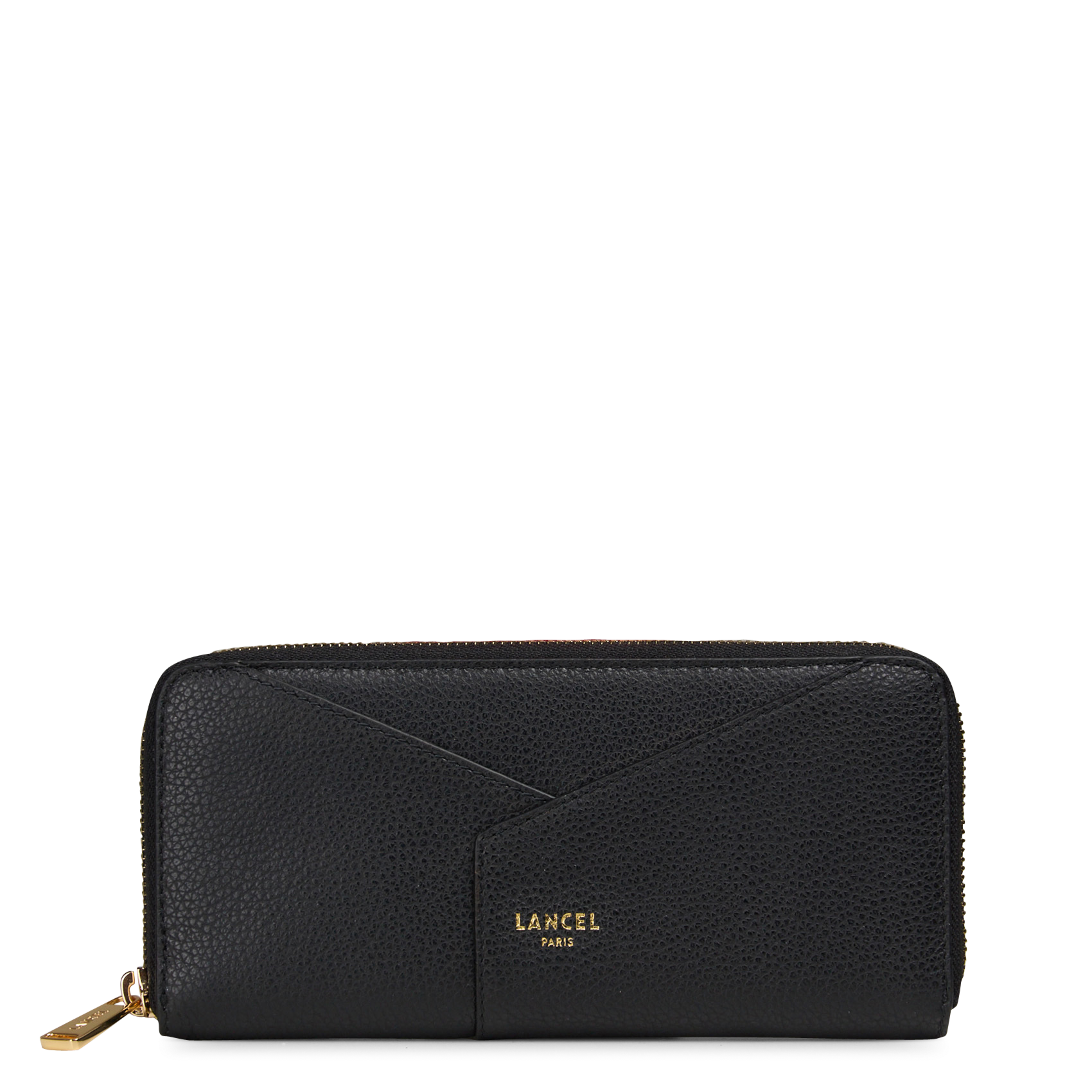 Leren portefeuille LANCEL Zwart