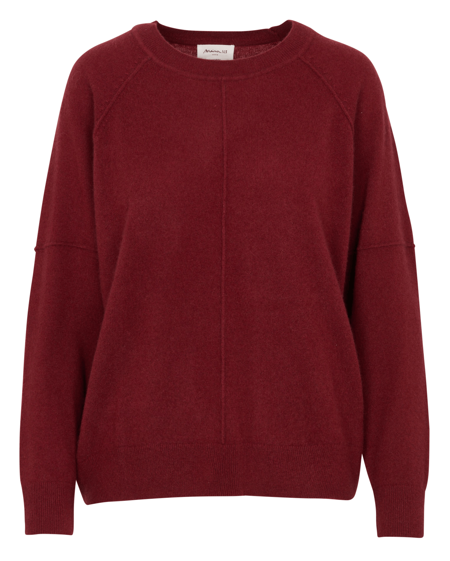 Gerader Rundhals-Pullover aus Kaschmir MAISON 123