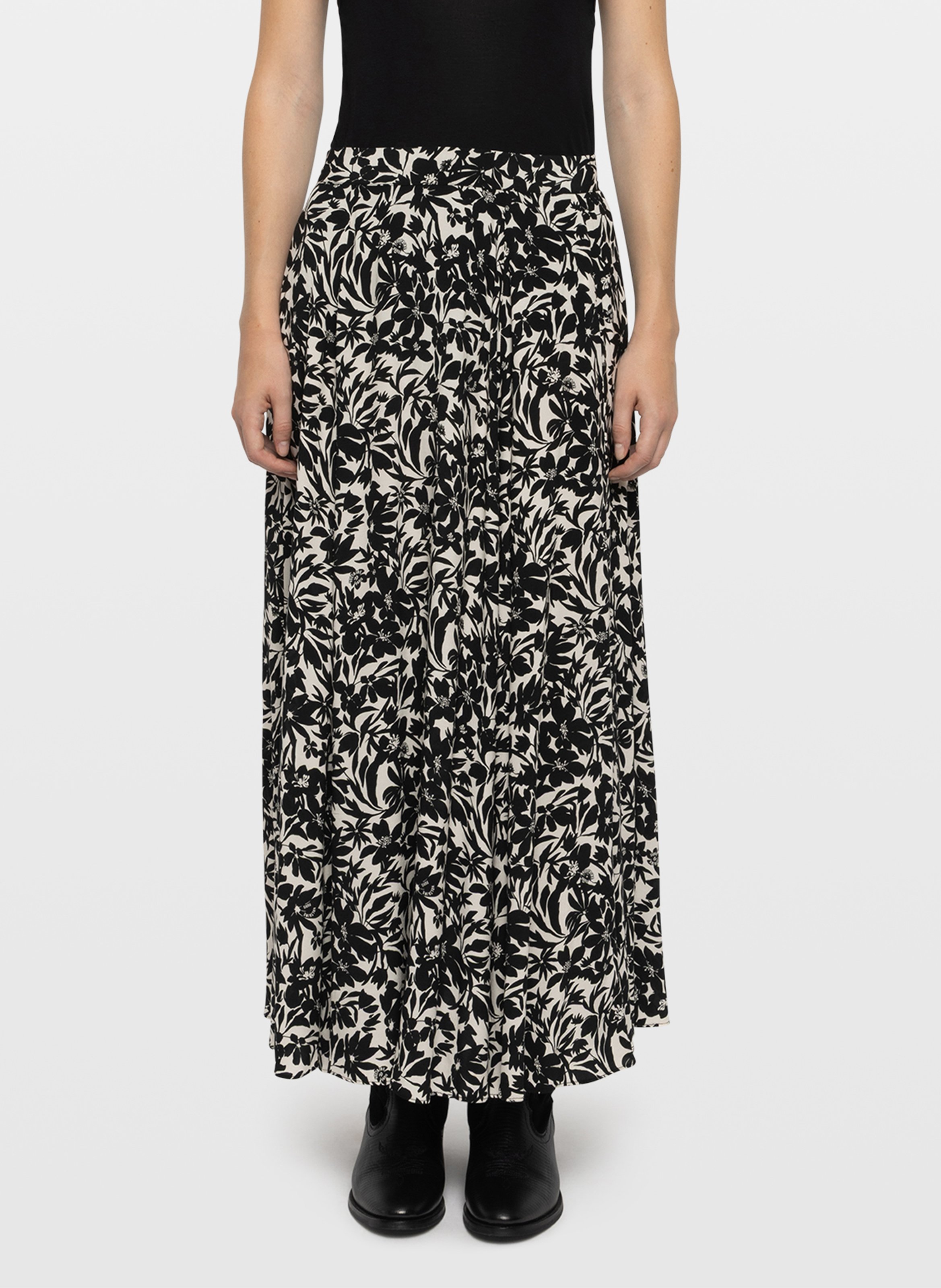 Maxirock mit Print ZADIG&VOLTAIRE Schwarz