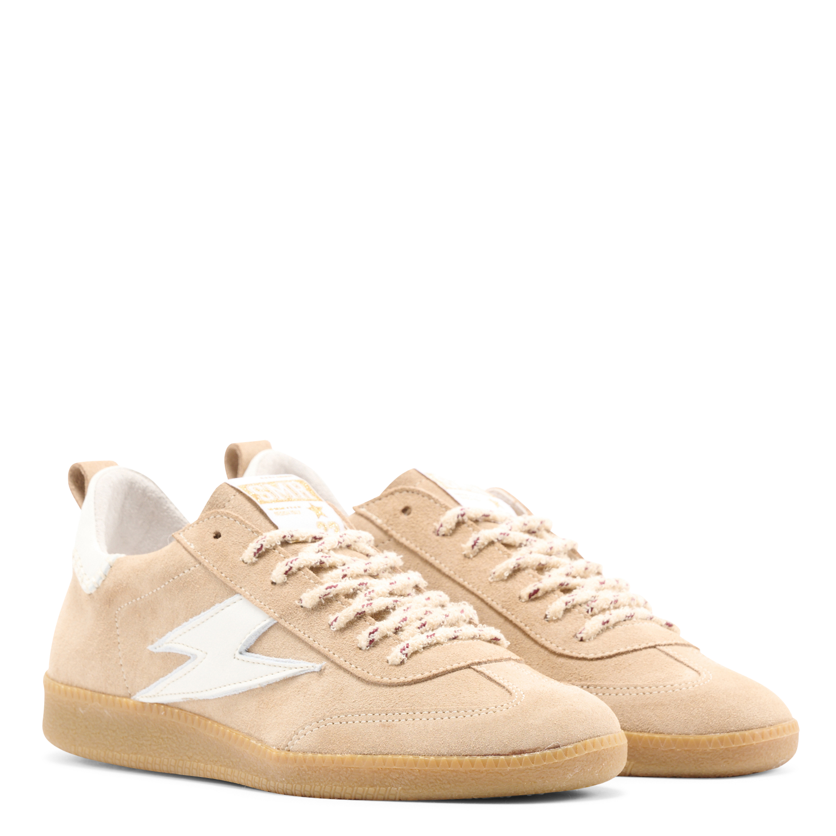 Lage, leren sneakers SEMERDJIAN - SMR Beige