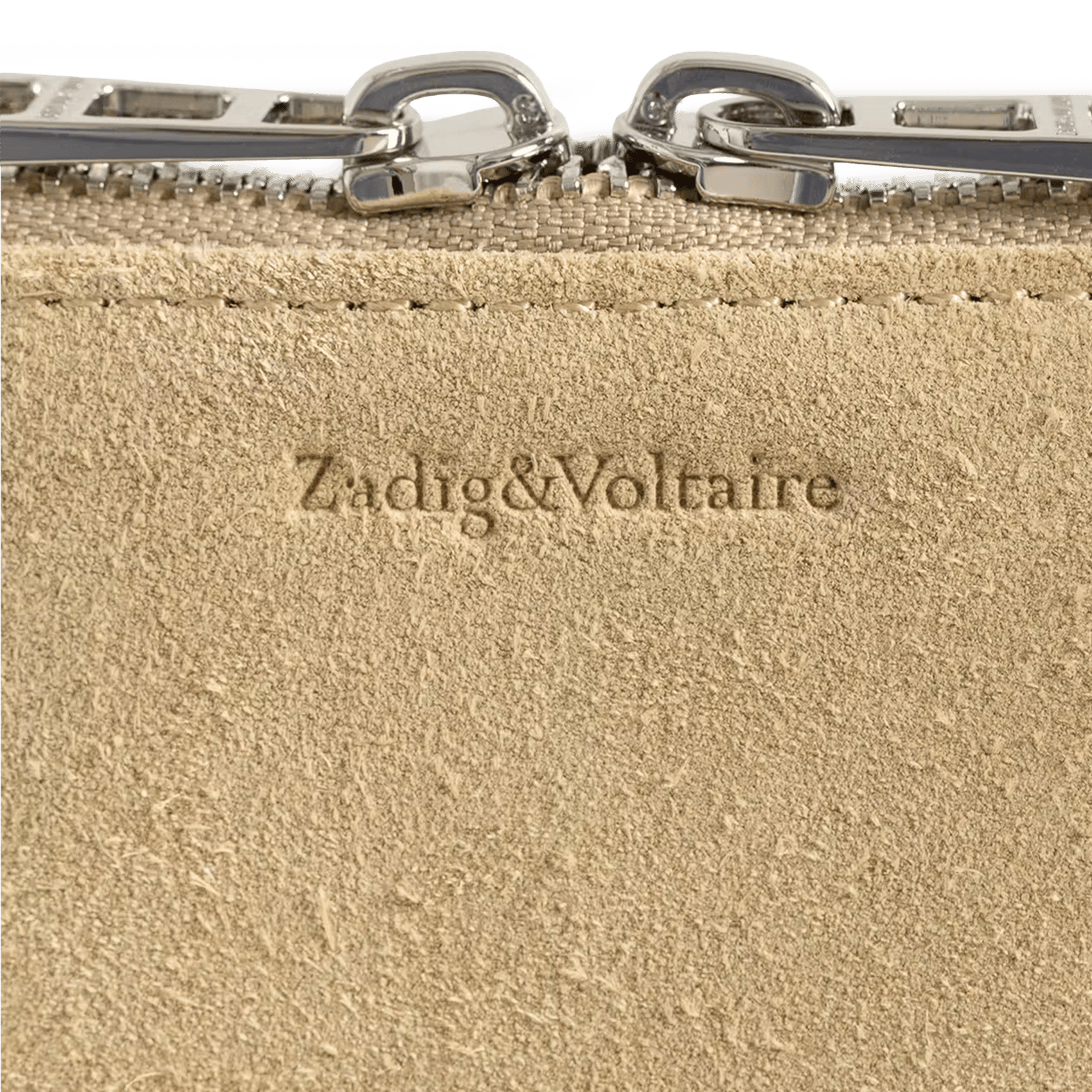 Suède handtas ZADIG&VOLTAIRE Bruin