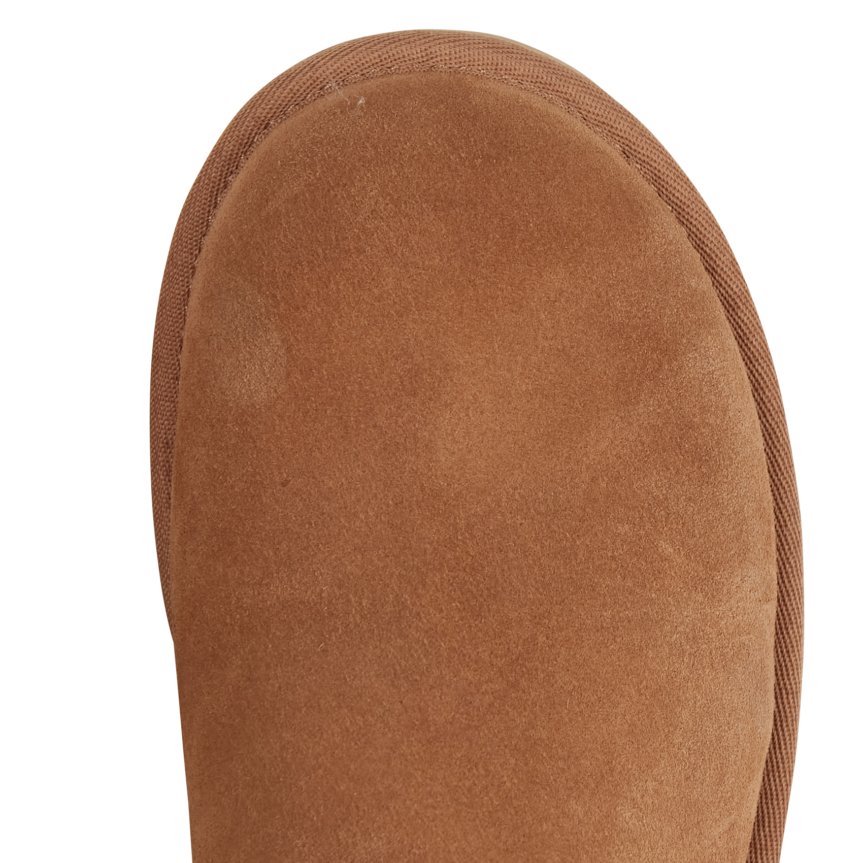 Bottines compensées en cuir velours UGG Marron
