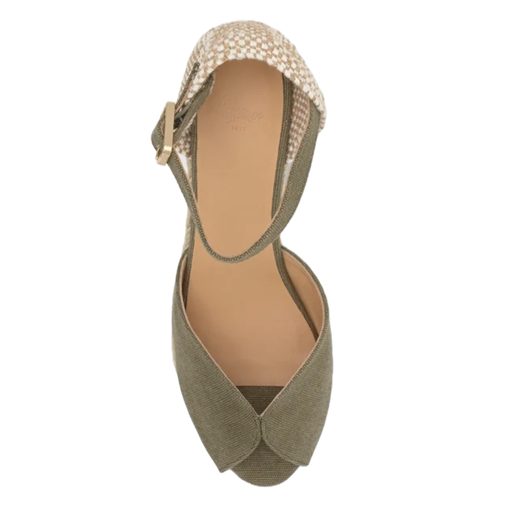 Sandales à talons compensés CASTANER Vert