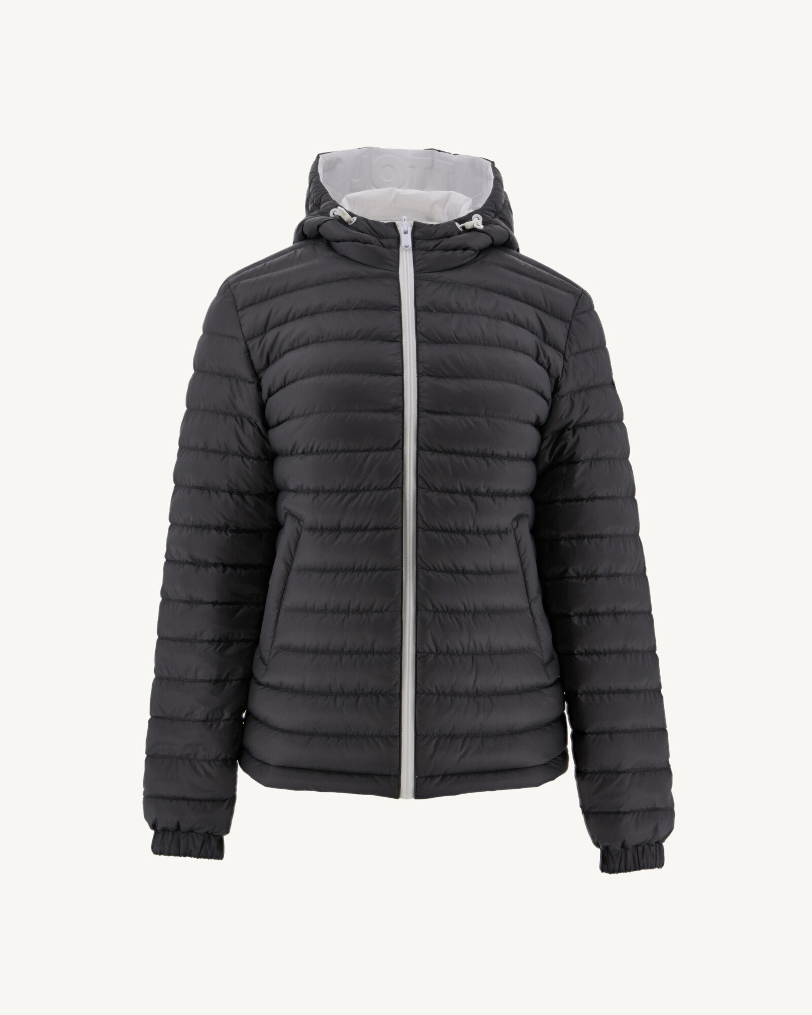 Reversible hooded puffer jacket JOTT White
