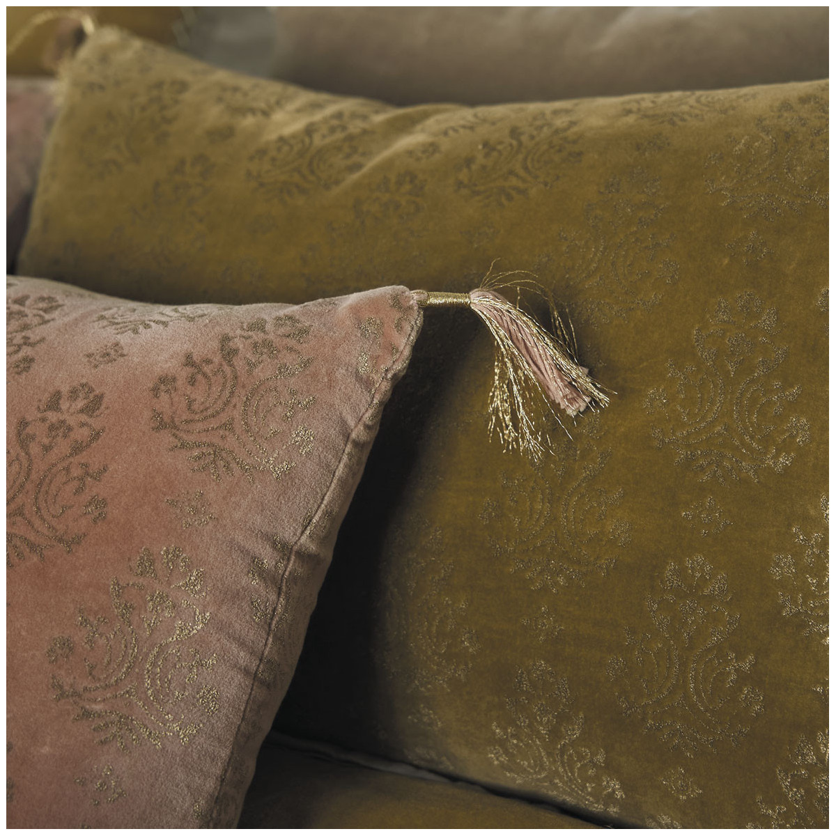 Cushion cover BLANC D'IVOIRE Green