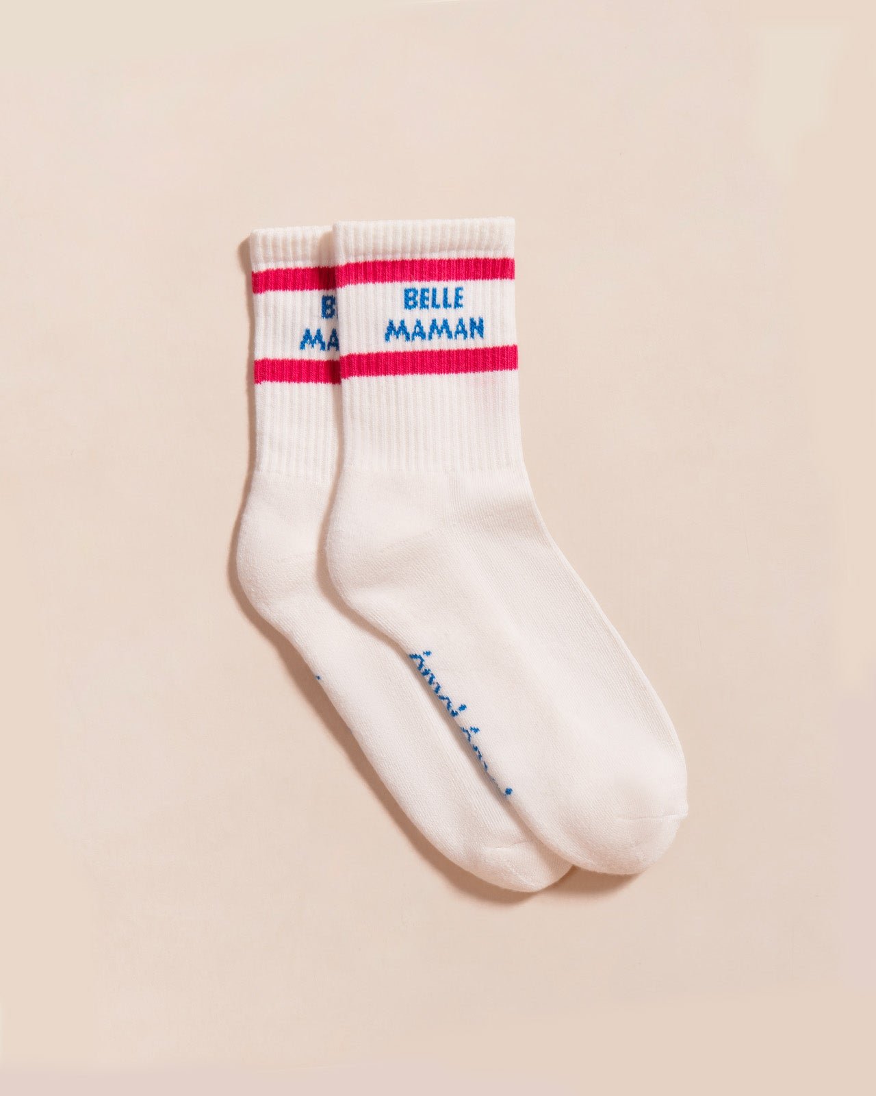 Les chaussettes belle maman EMOI EMOI Blanc