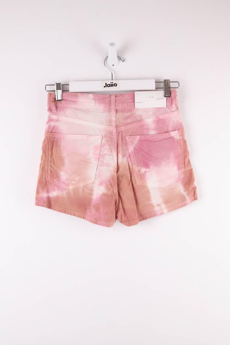 Cotton mini shorts IRO - Seconde Main Pink