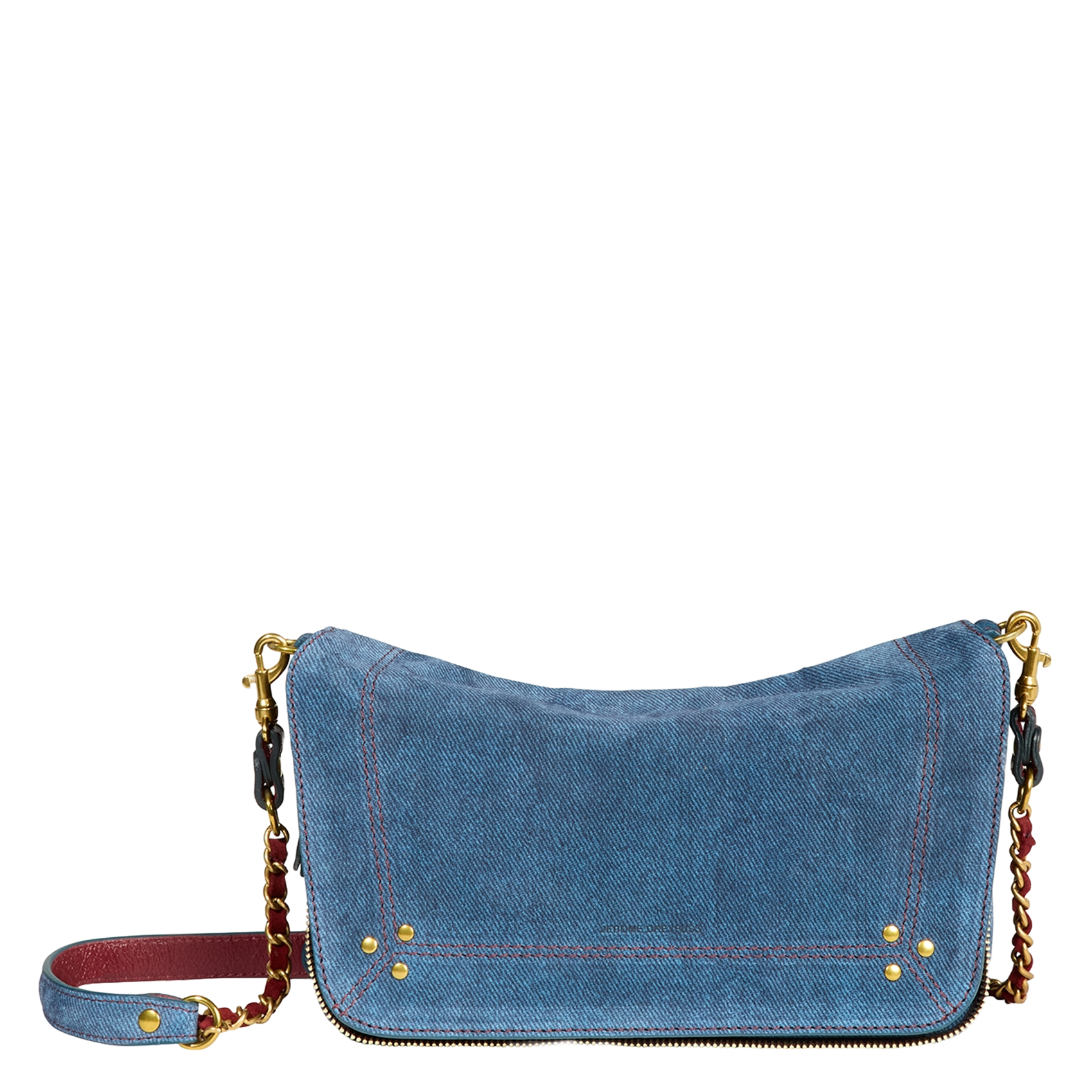 Denim shoulder bag JEROME DREYFUSS Blue