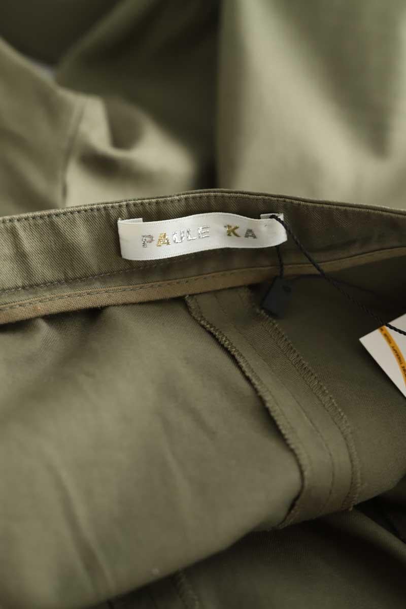 Slim-fit cotton cargo pants PAULE KA - Seconde main Khaki