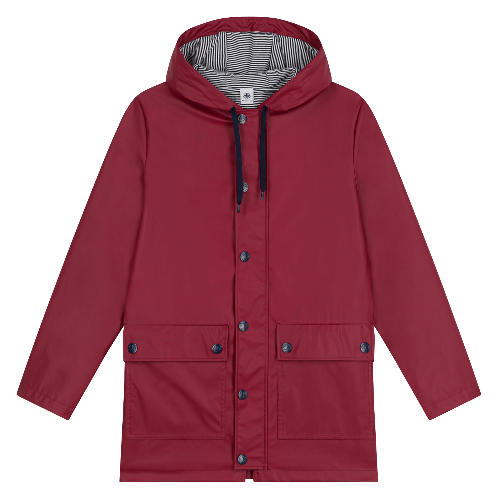 Windjacke mit Kapuze PETIT BATEAU Rot