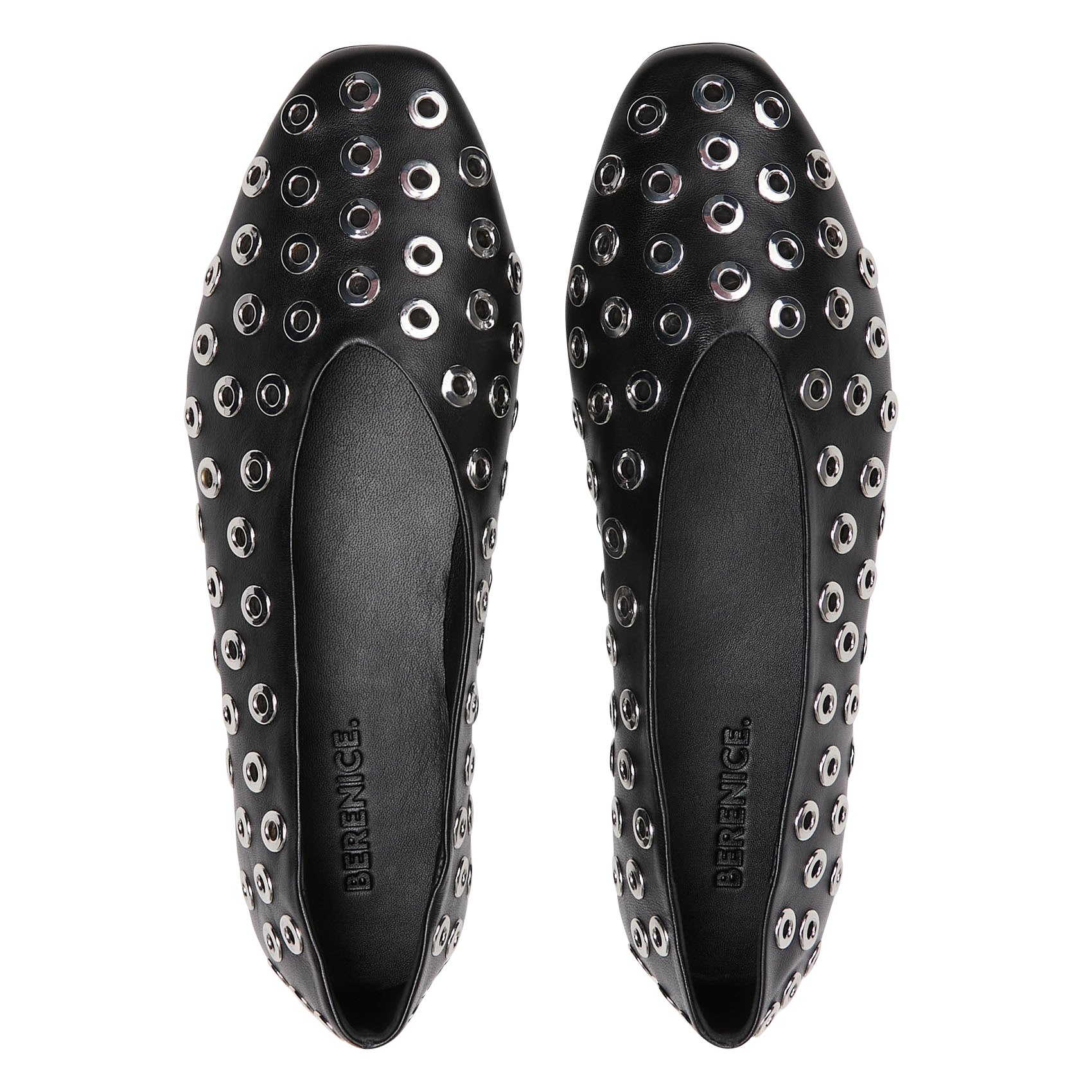 Ballerines en cuir BERENICE Noir