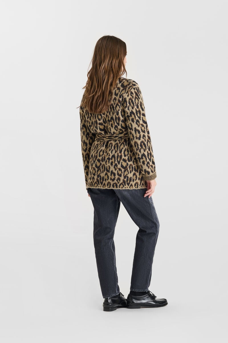 Cardigan LE TEMPS DES CERISES Brown