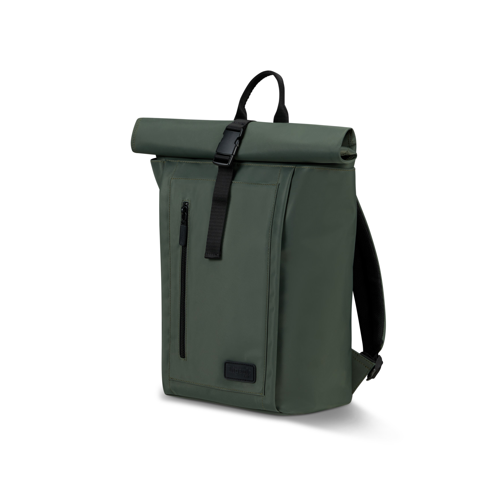 City feather backpack size s rolltop LIPAULT Green