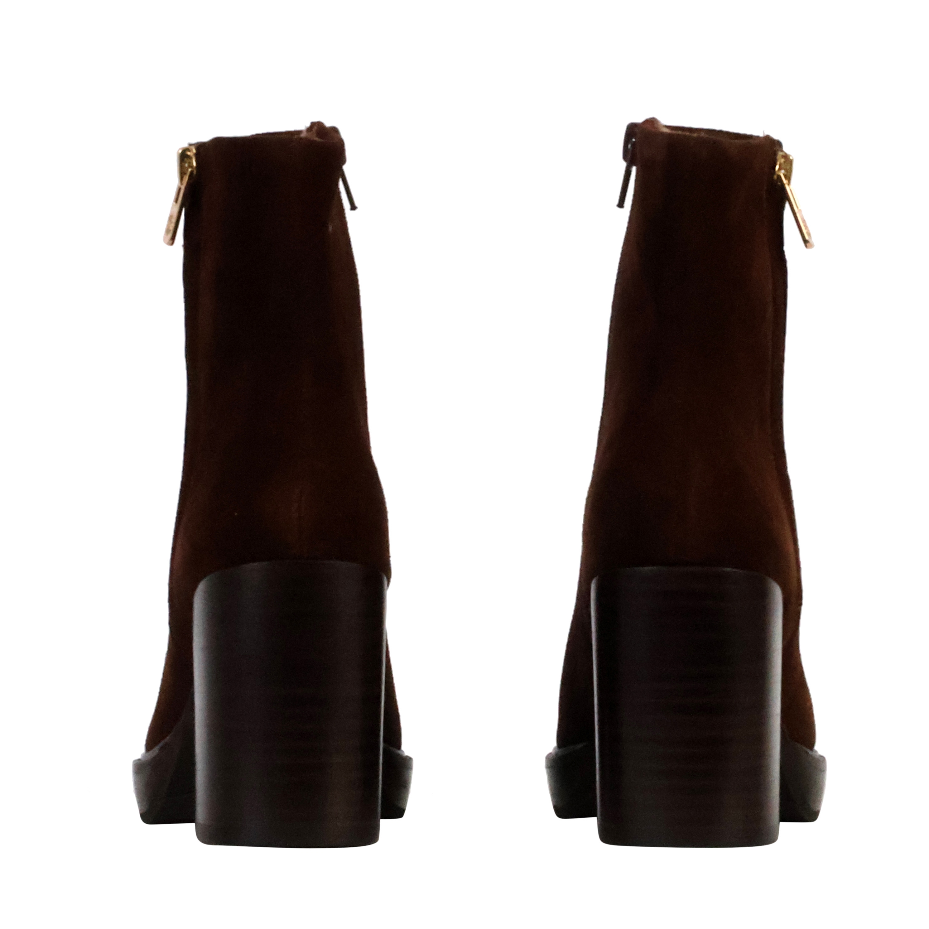 Leather ankle boots solaia EMILIE KARSTON Brown