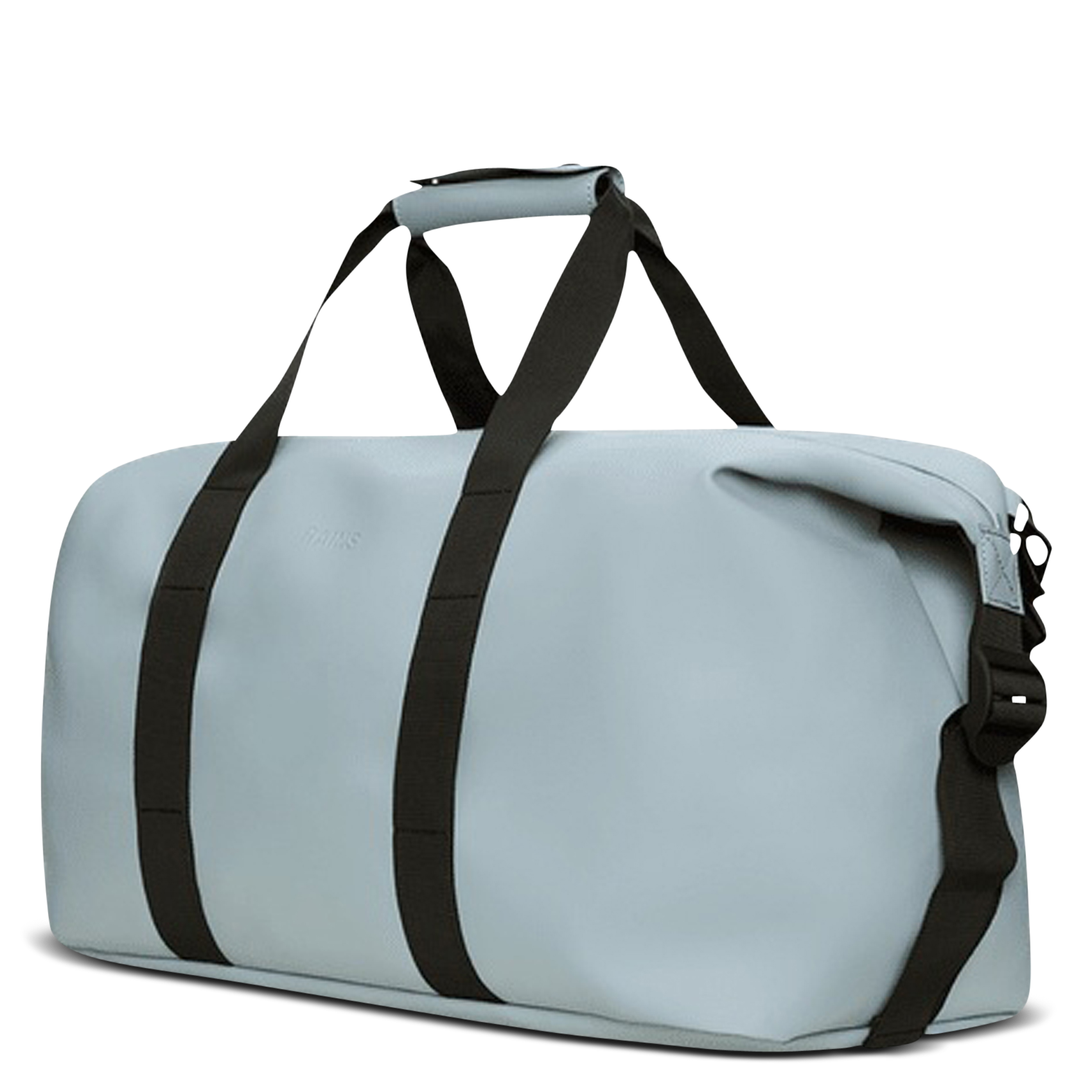 Faux-leather weekend bag RAINS Blue