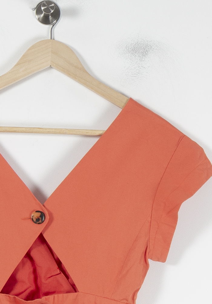 Long dress TARA JARMON - Seconde Main Orange