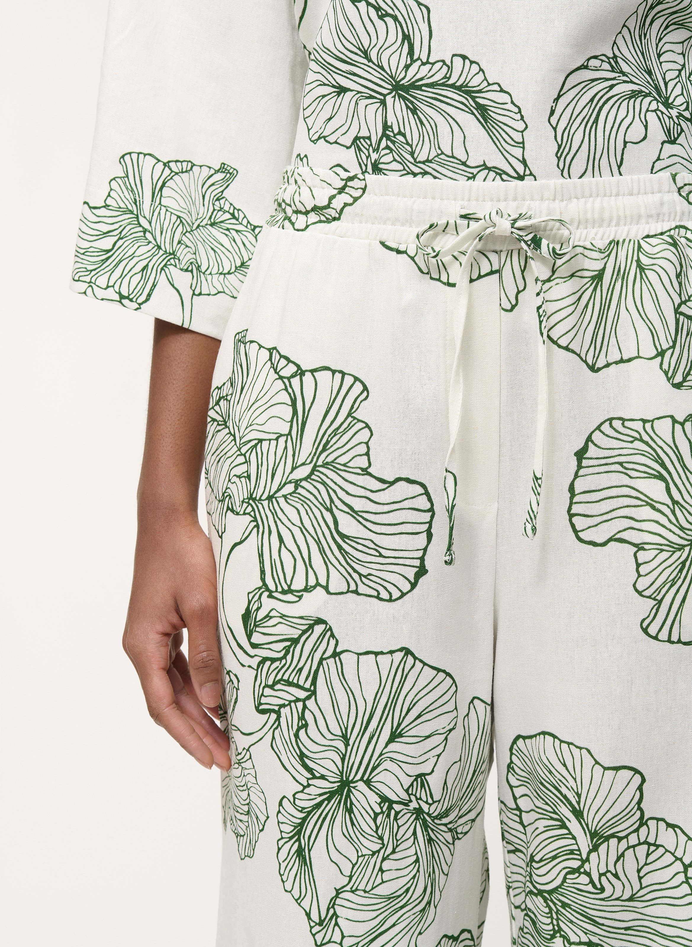 Pantalon large imprimé HUMILITY Multicolore