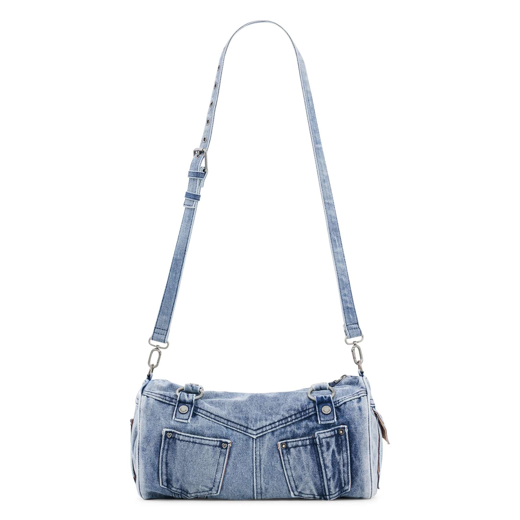 Katoenen handtas DESIGUAL Blauw
