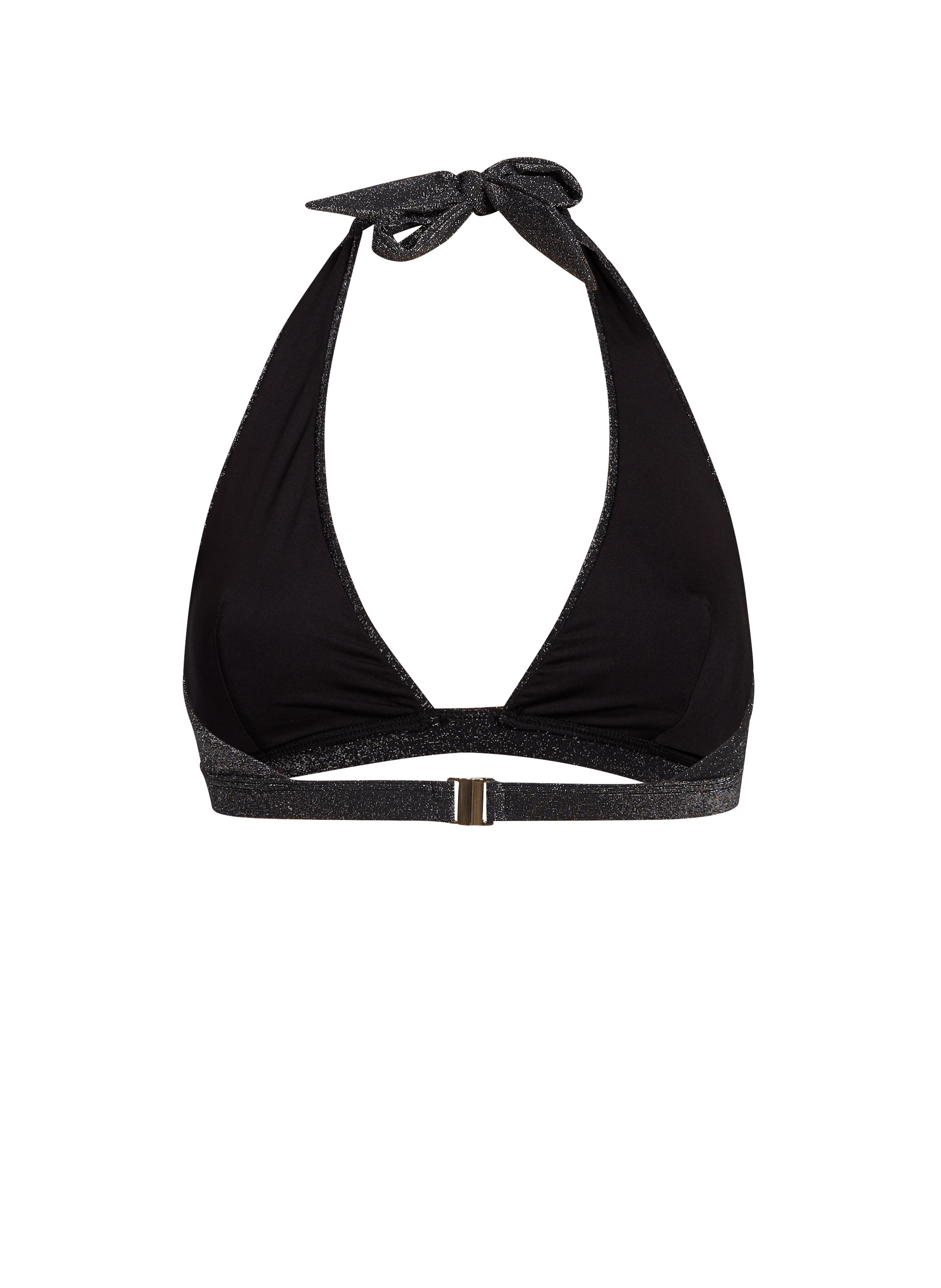 Glitter bikini bottom SAISON 1865 Zwart