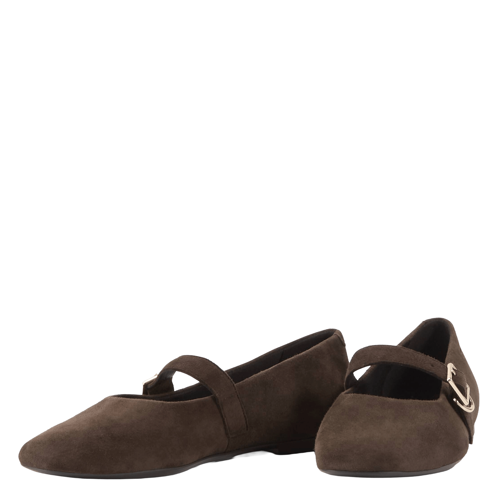 Ballerines en cuir VAGABOND Marron