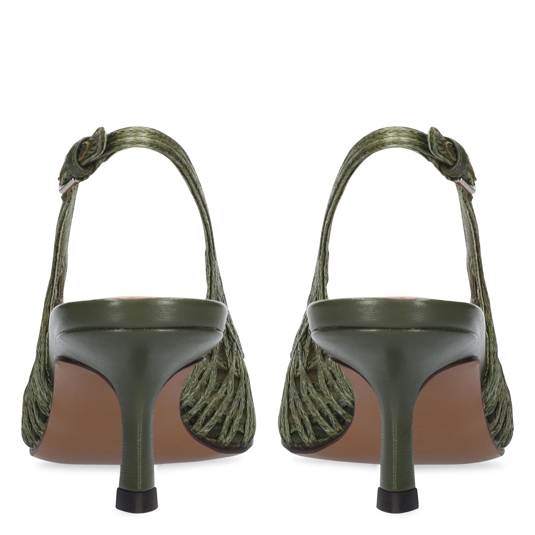 Geflochtene Pumps BIBI LOU Khaki