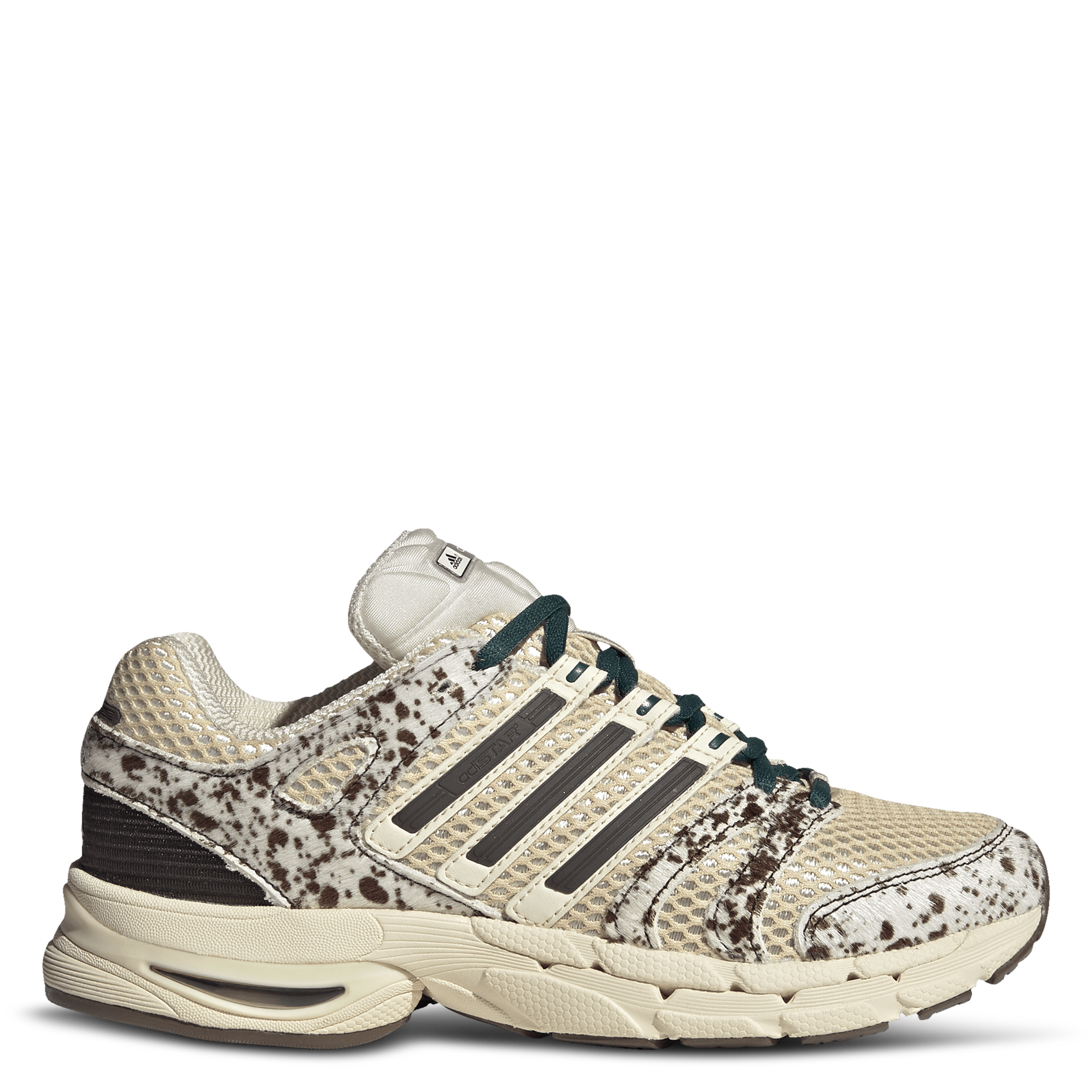 Geweven leren sneakers ADIDAS Wit