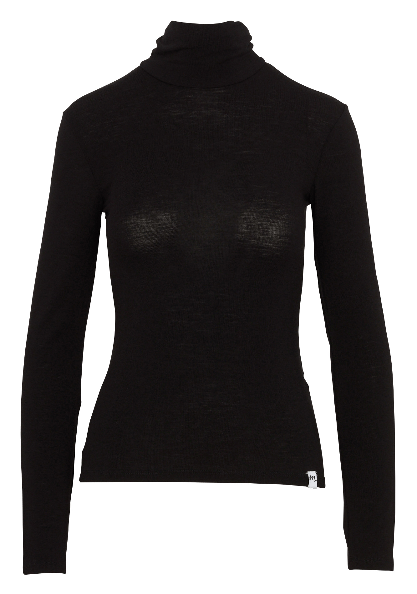 Stand-up collar T-shirt IMPERIAL Black