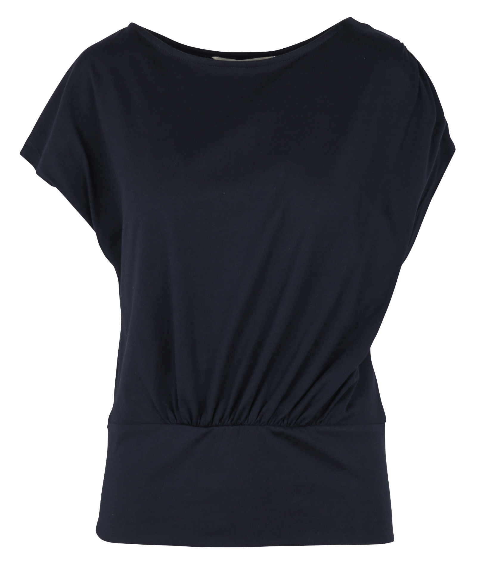 Anliegendes Bio-Baumwolltop LA FEE MARABOUTEE Blau