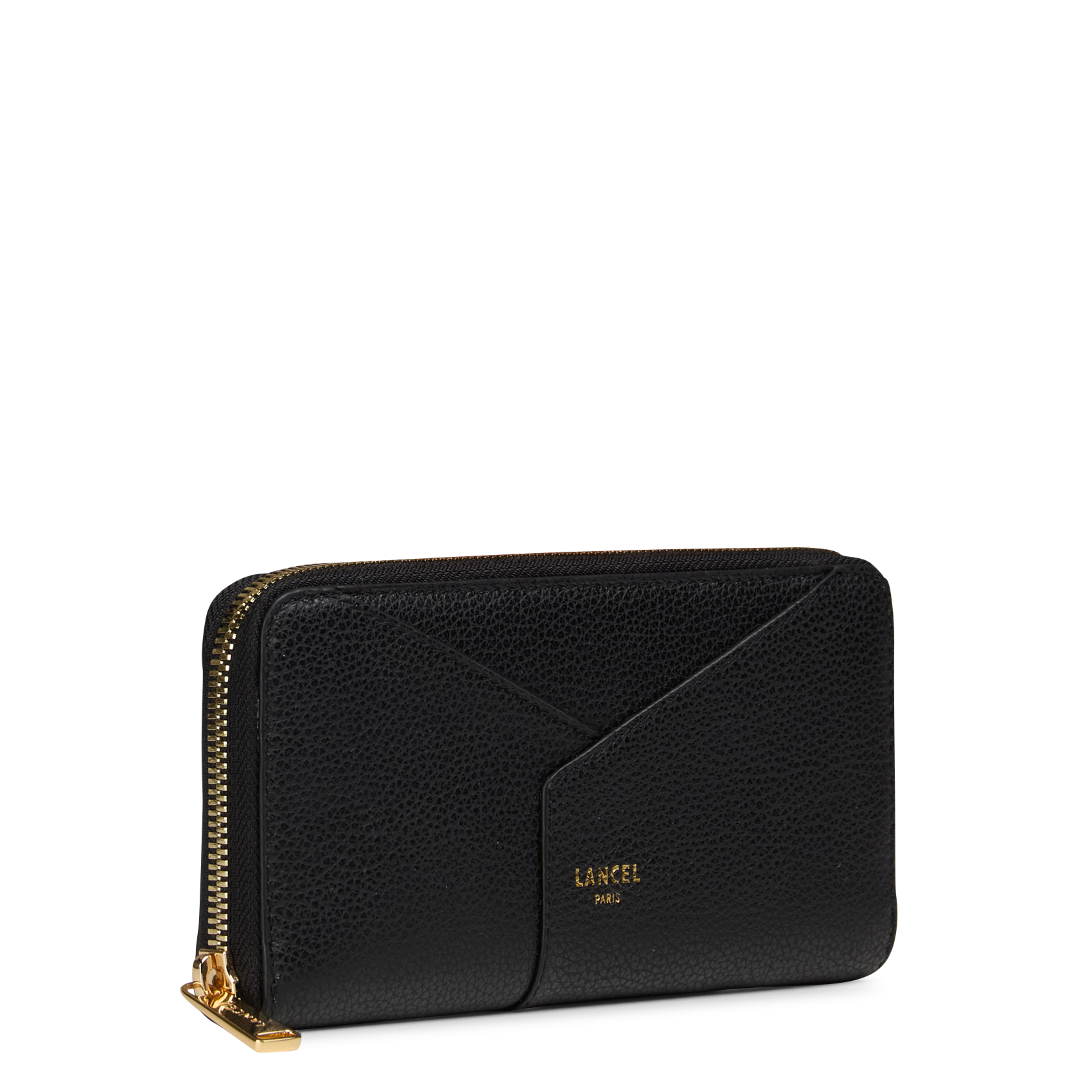 Leren portefeuille LANCEL Zwart