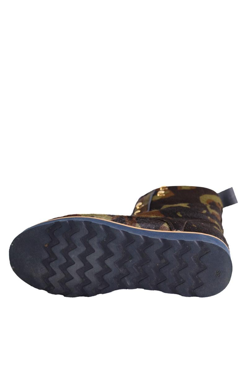 Lace-up ankle boots HEIMSTONE - Seconde Main Khaki
