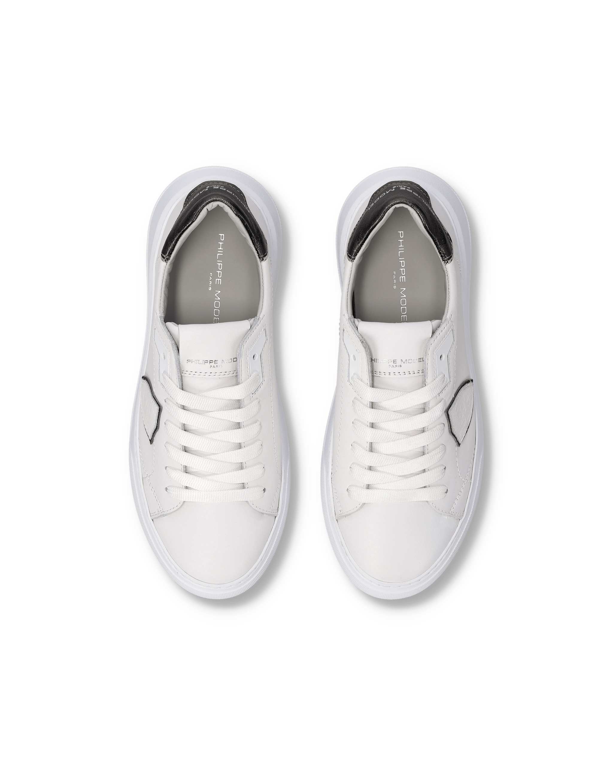 Tennis Temple Sneakers. PHILIPPE MODEL Grey