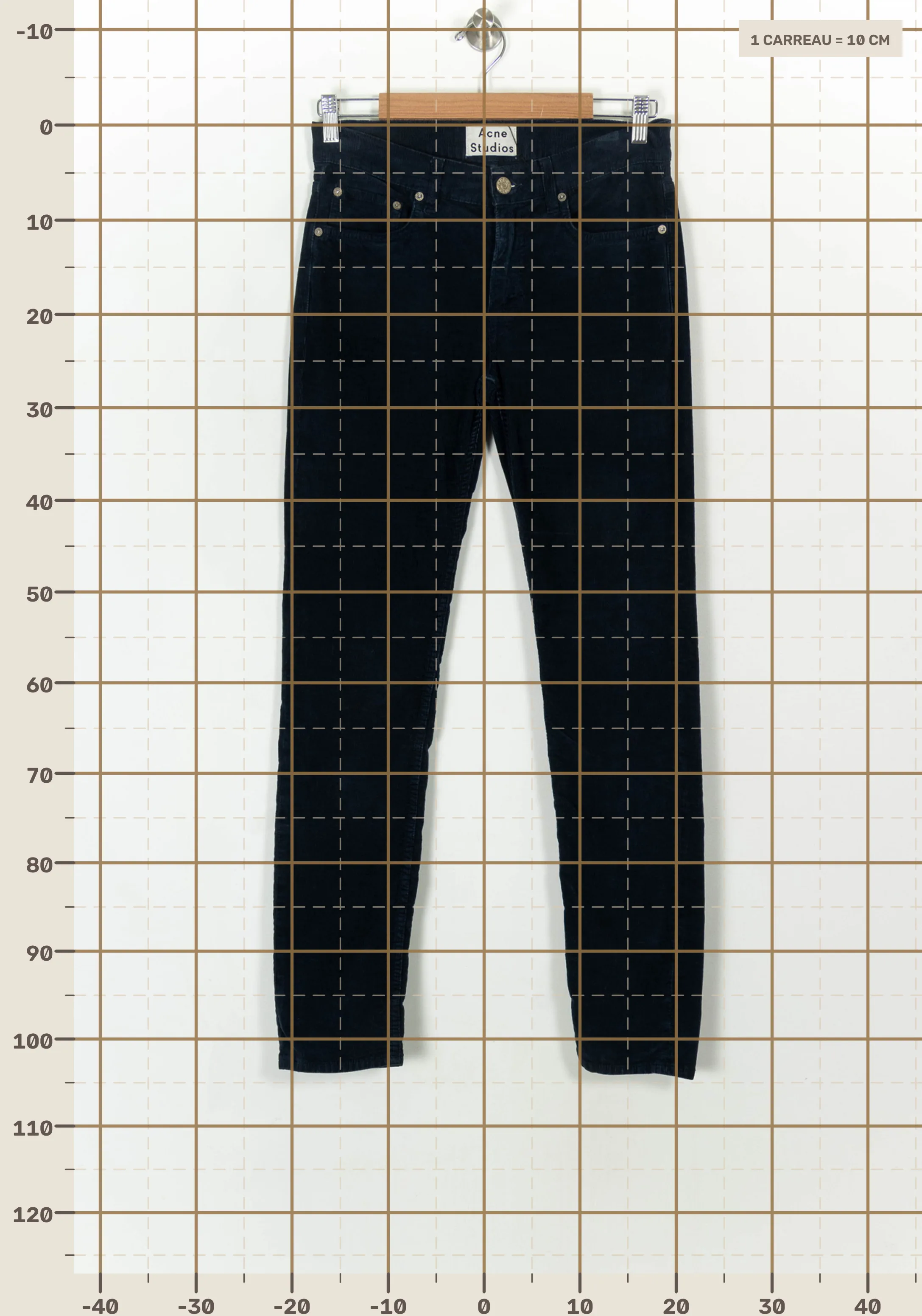 Jeans ACNE STUDIOS - Seconde Main Blue