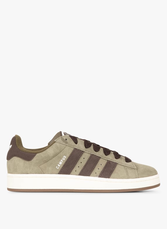 Niedrige Sneaker Aus Veloursleder Olive Strata dark Brown ftwr White Adidas Herren ID1418 OLISTR DBROWN FTWWHT OLIVE STRATA DARK BROWN FTWR WHITE Place des Tendances Deutschland