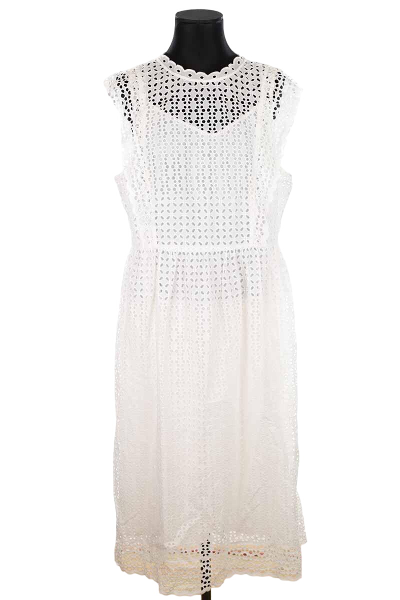 Cotton dress LK BENNETT - Seconde Main White