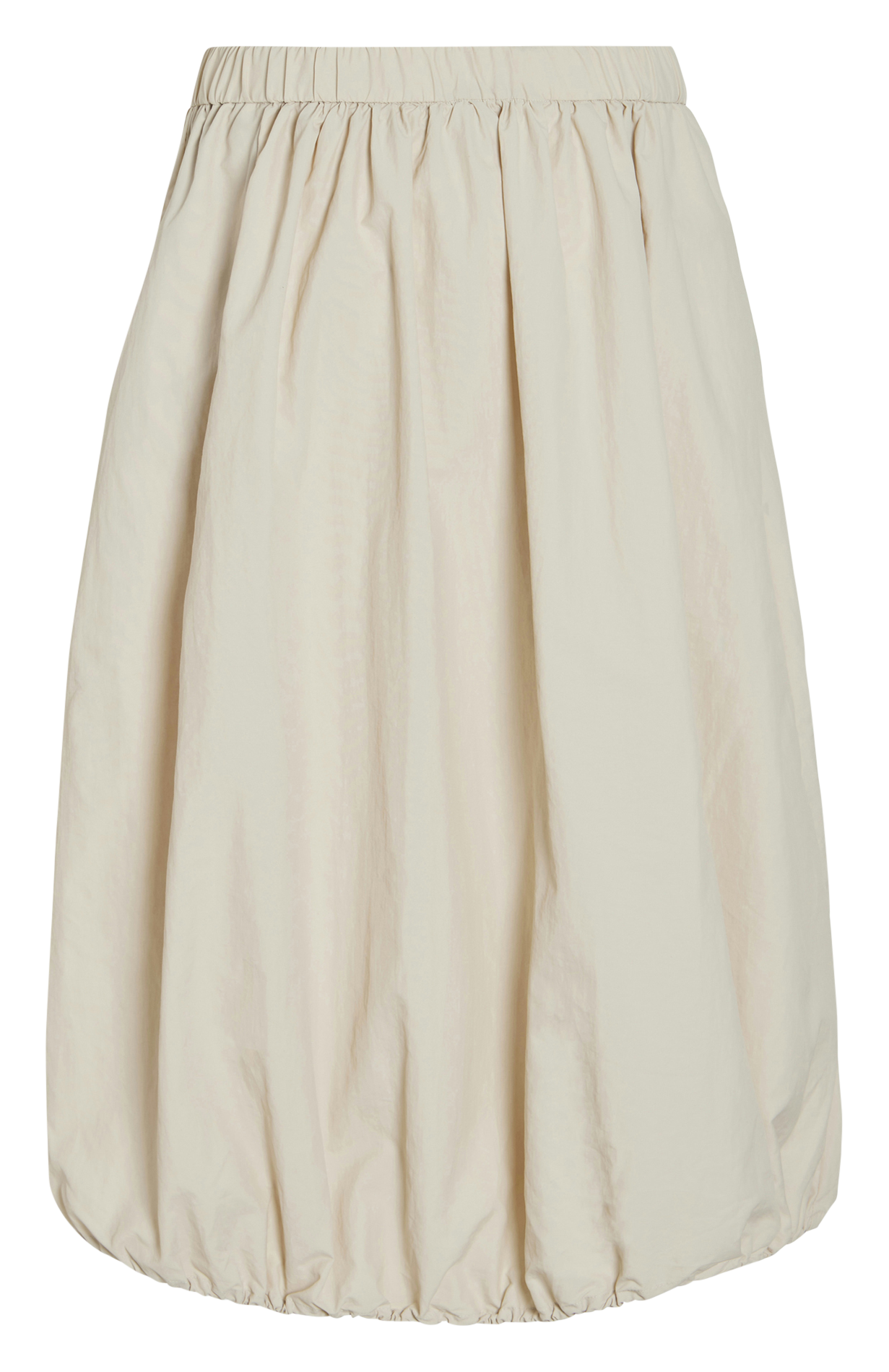 Balloon midi skirt VILA Beige